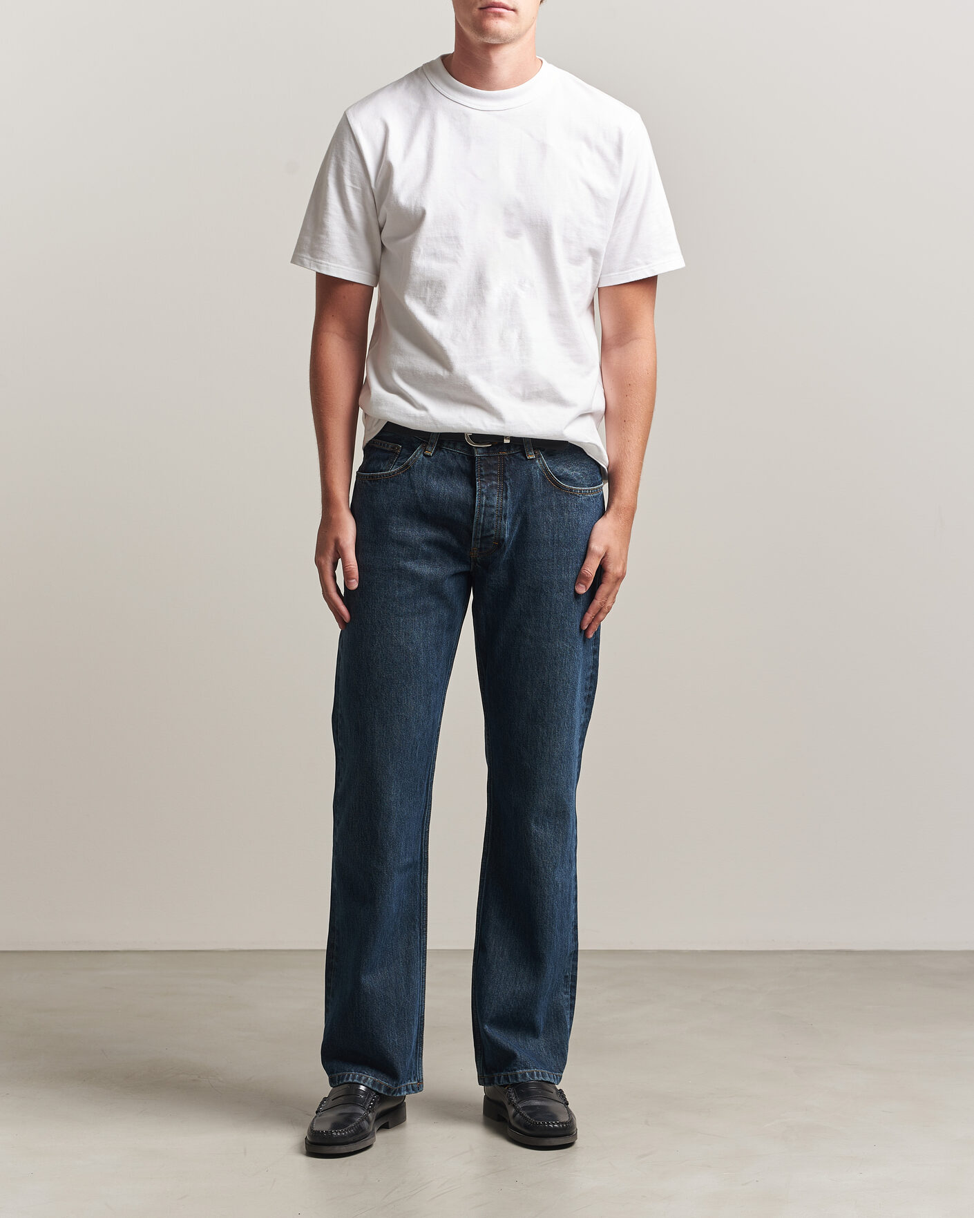 Herre | Jeans | Jeanerica | Arrow Straight Jeans Honey Mid Blue