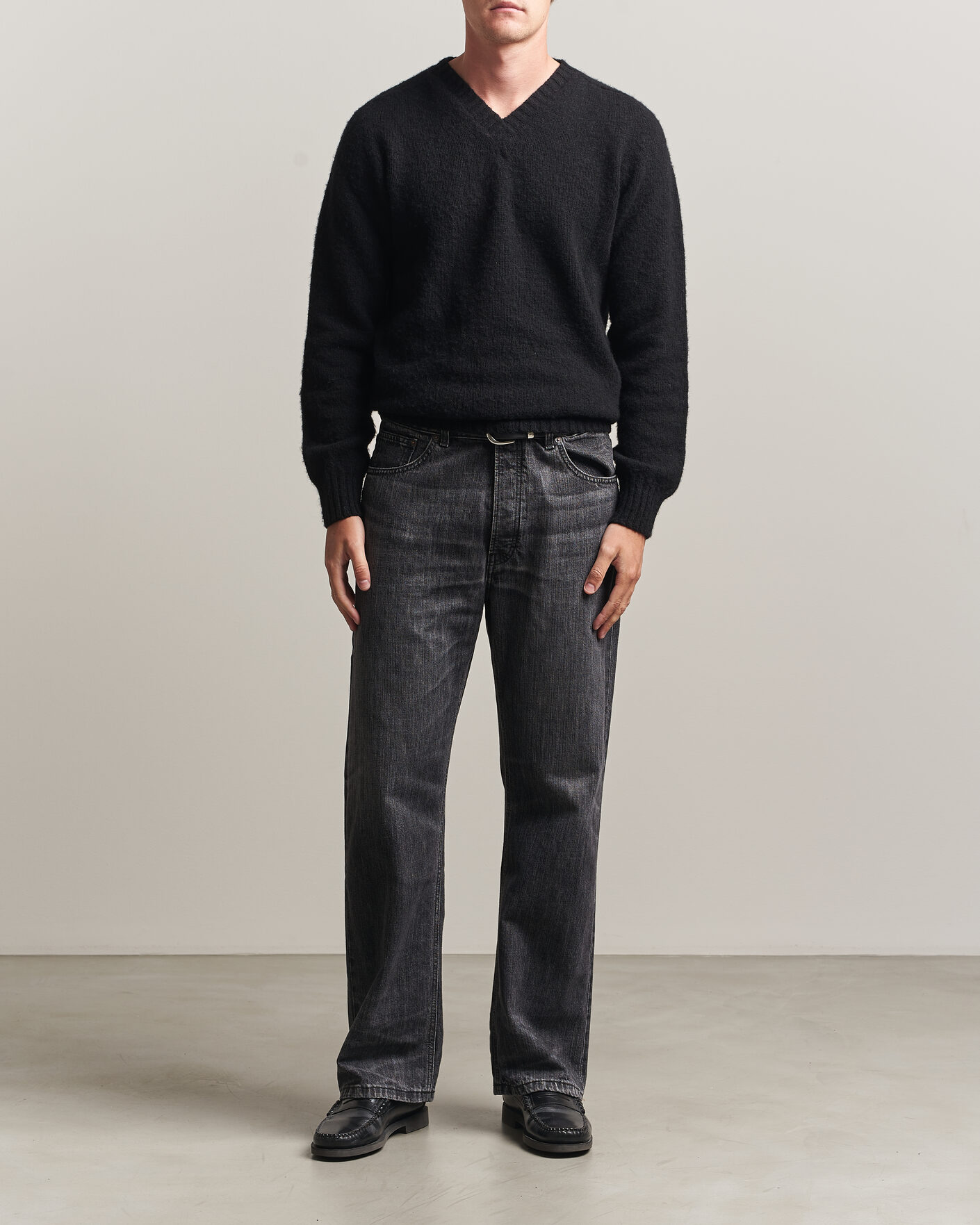 Herre | Jeans | Jeanerica | VM009 Vega Jeans Black Righe