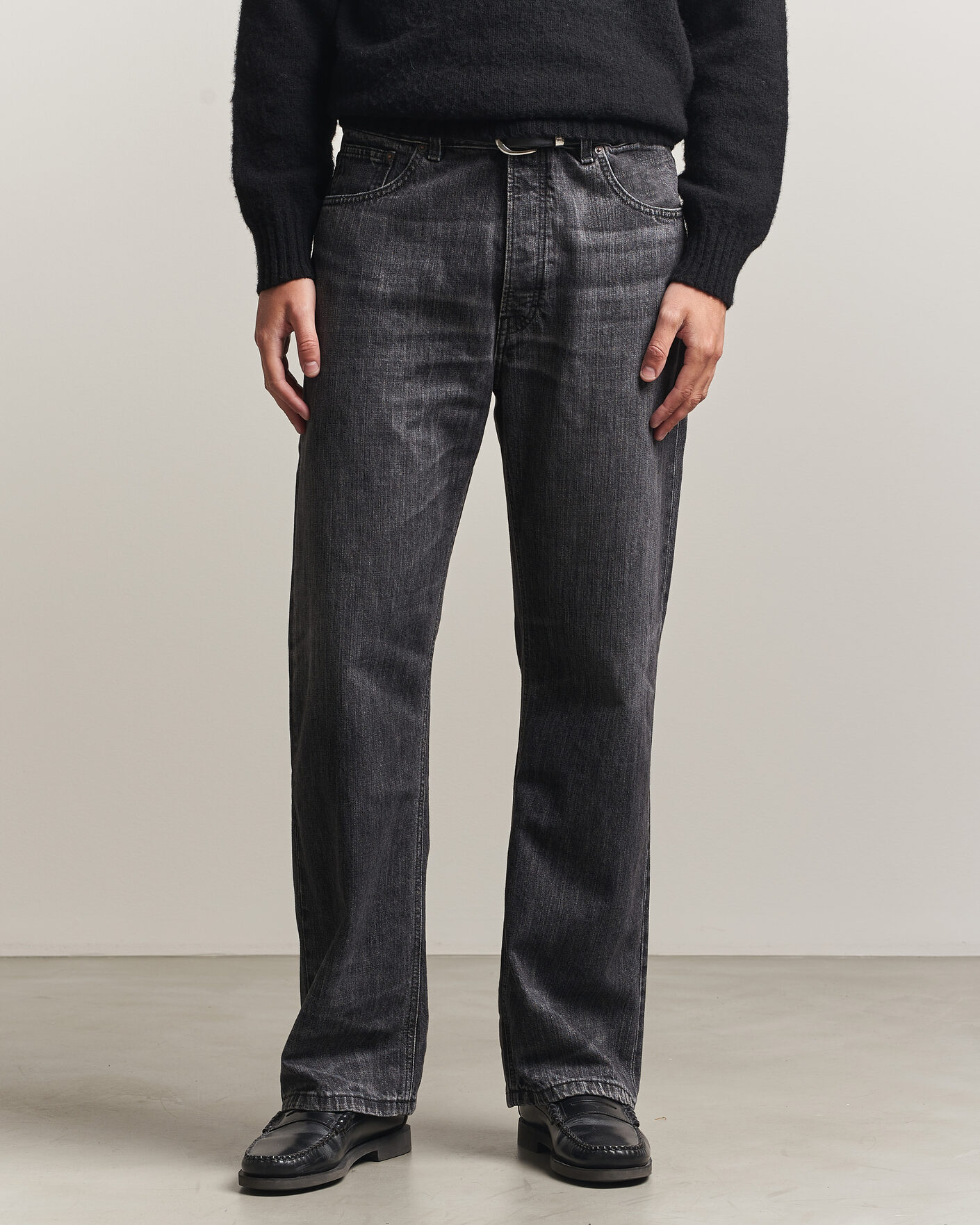 Herre | Jeans | Jeanerica | VM009 Vega Jeans Black Righe