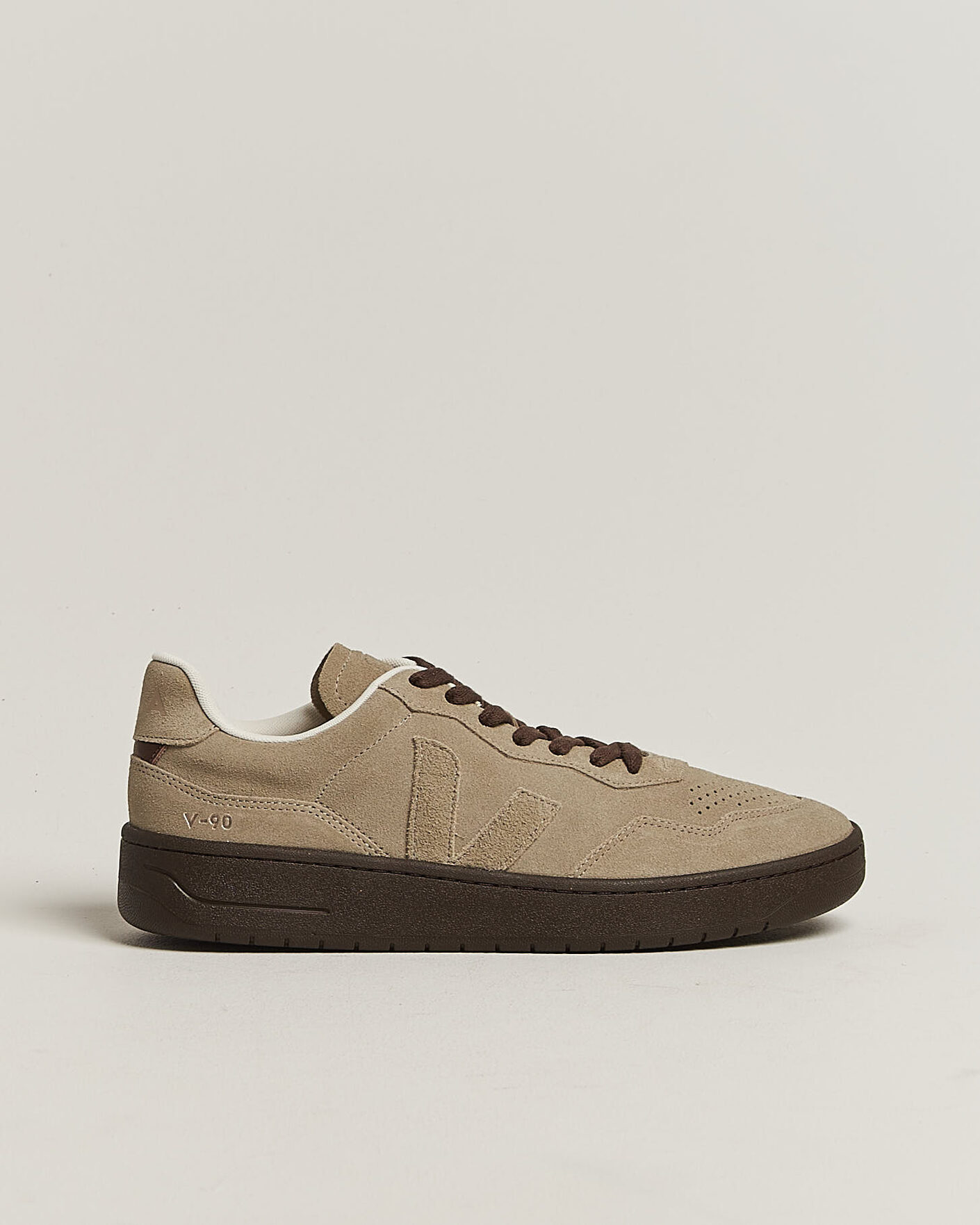 Herre | Sneakers | Veja | V-90 Suede Sneaker Taupe/Eagle