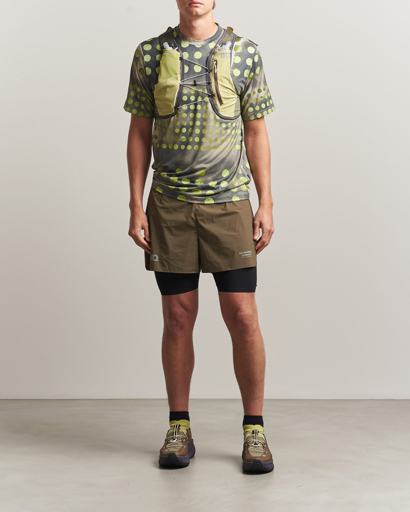Herre | Activt tilbehør | Pas Normal Studios | X Salomon Race Skin 2 Vest Sweat Pea