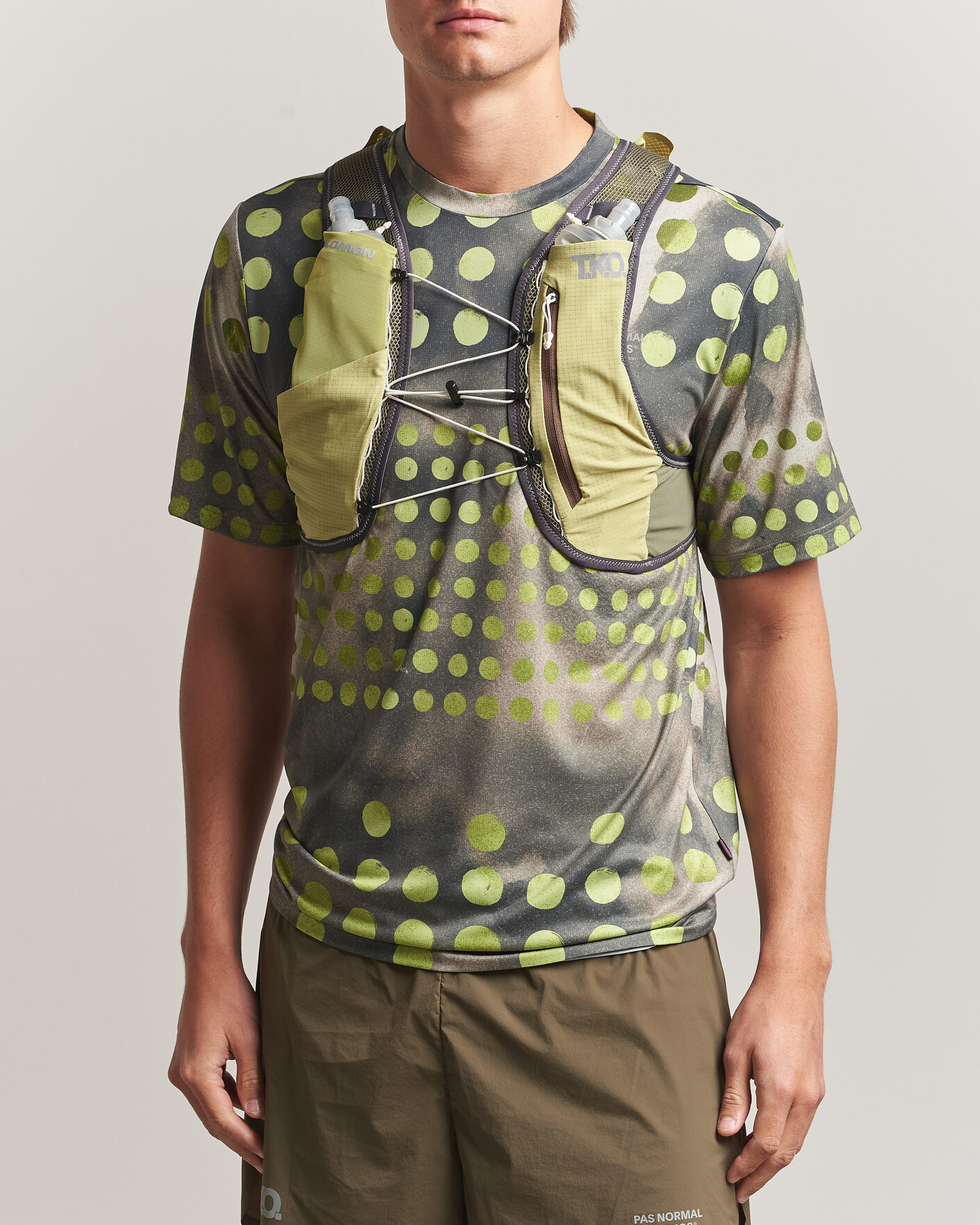 Herre | Activt tilbehør | Pas Normal Studios | X Salomon Race Skin 2 Vest Sweat Pea