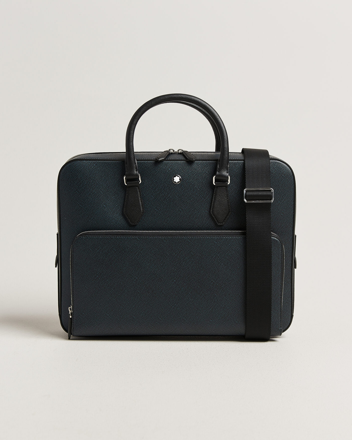 Herre | Tasker | Montblanc | Sartorial Medium Document Case Tweed Blue
