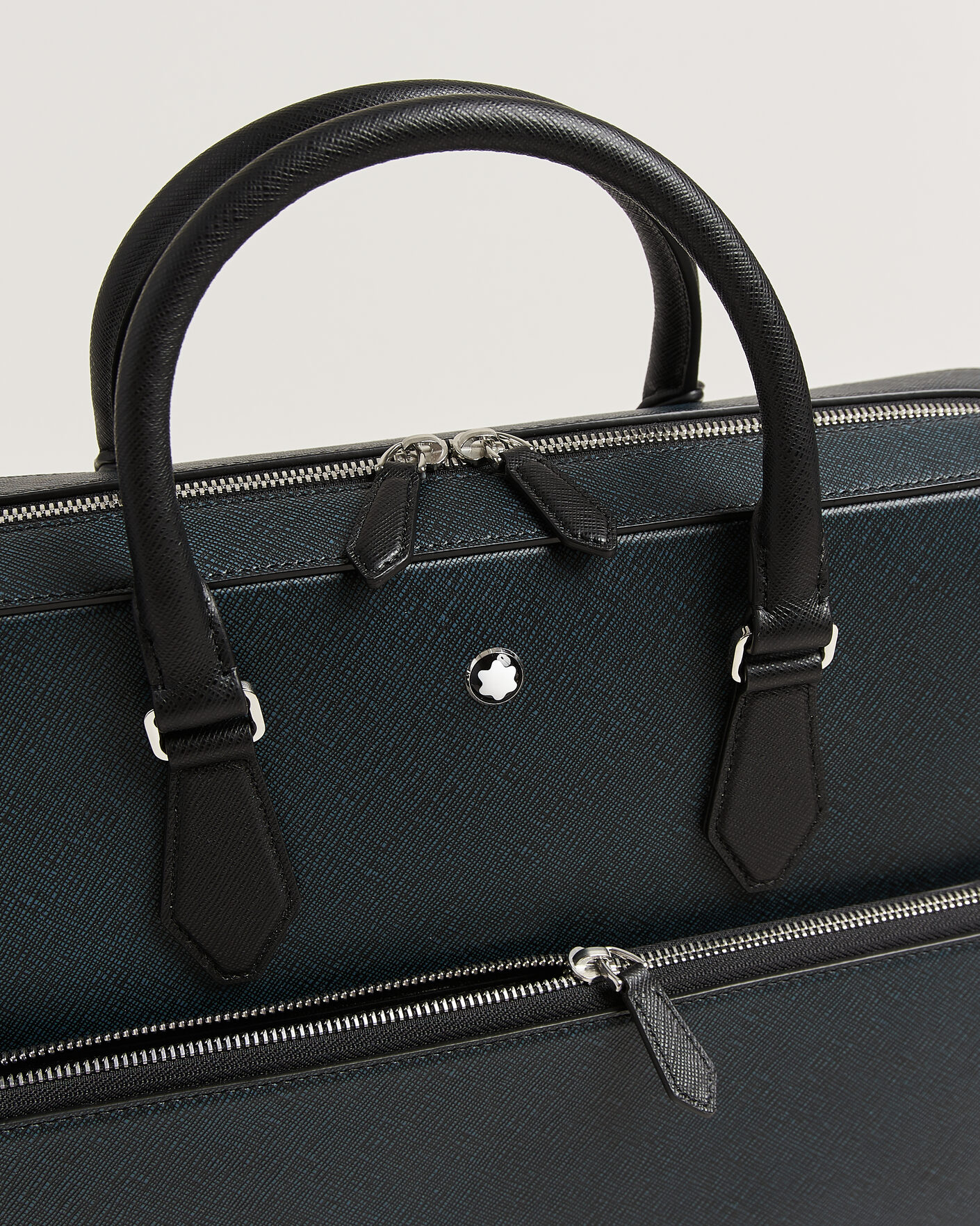 Herre | Tasker | Montblanc | Sartorial Medium Document Case Tweed Blue