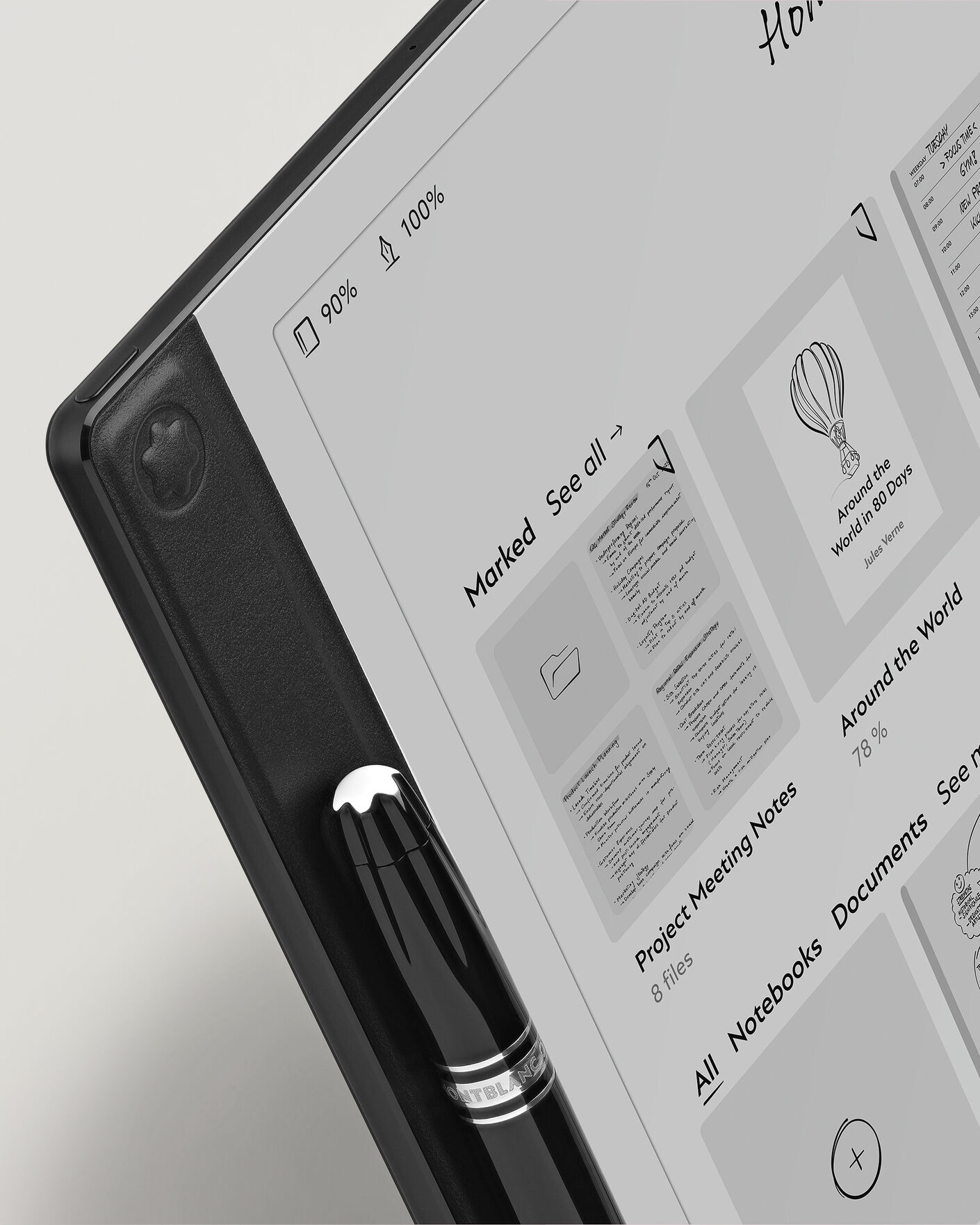 Herre | Notesbøger | Montblanc | Digital Paper Mystery Black