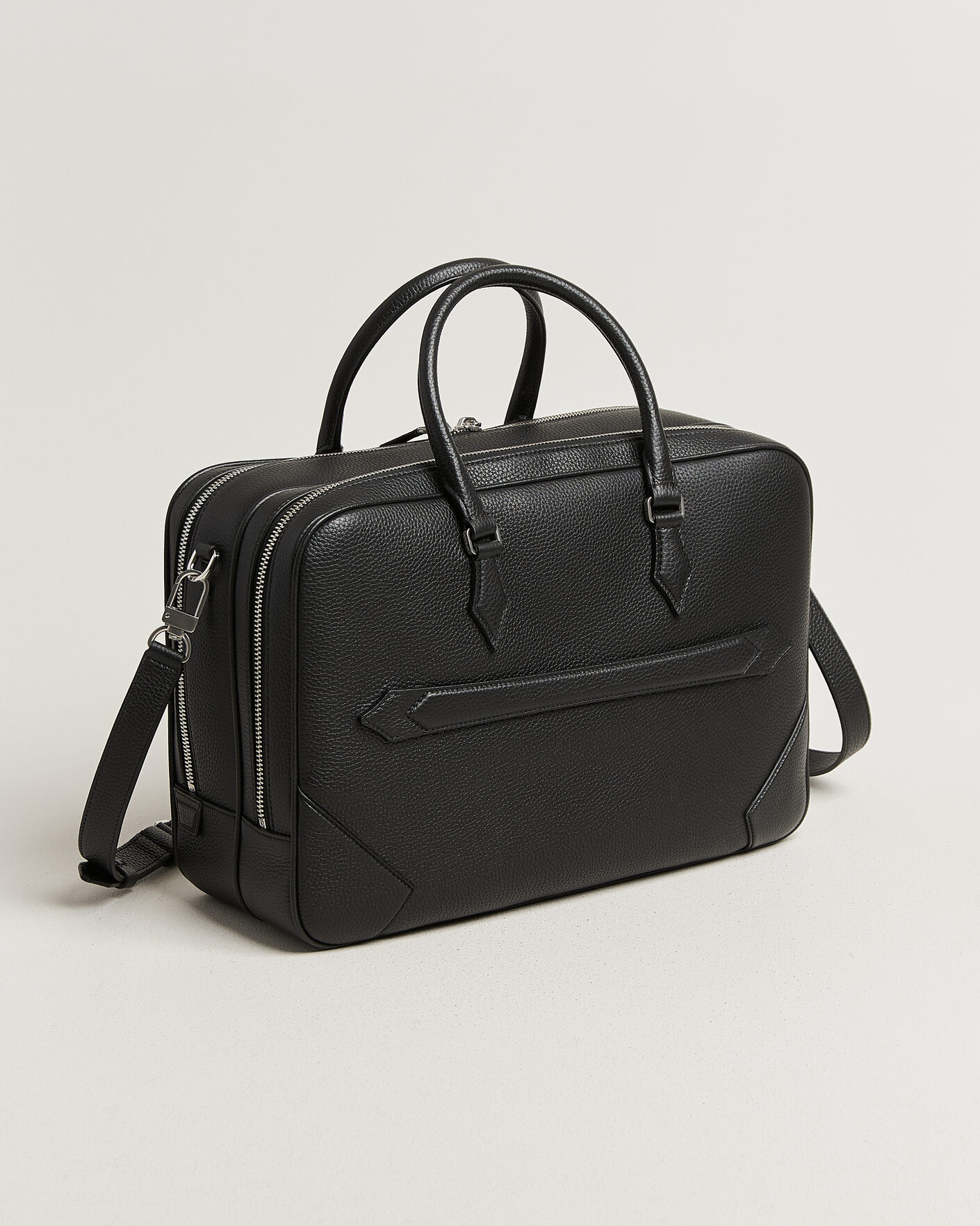 Herre | Tasker | Montblanc | Large Briefcase Grain Leather Black