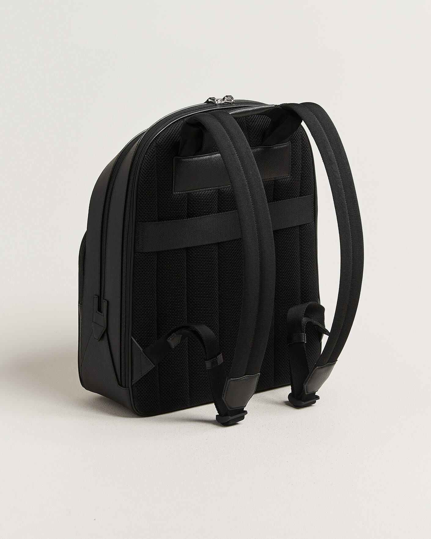 Herre | Montblanc Sartorial Large Backpack 3 Compartments Black | Montblanc | Sartorial Large Backpack 3 Compartments Black