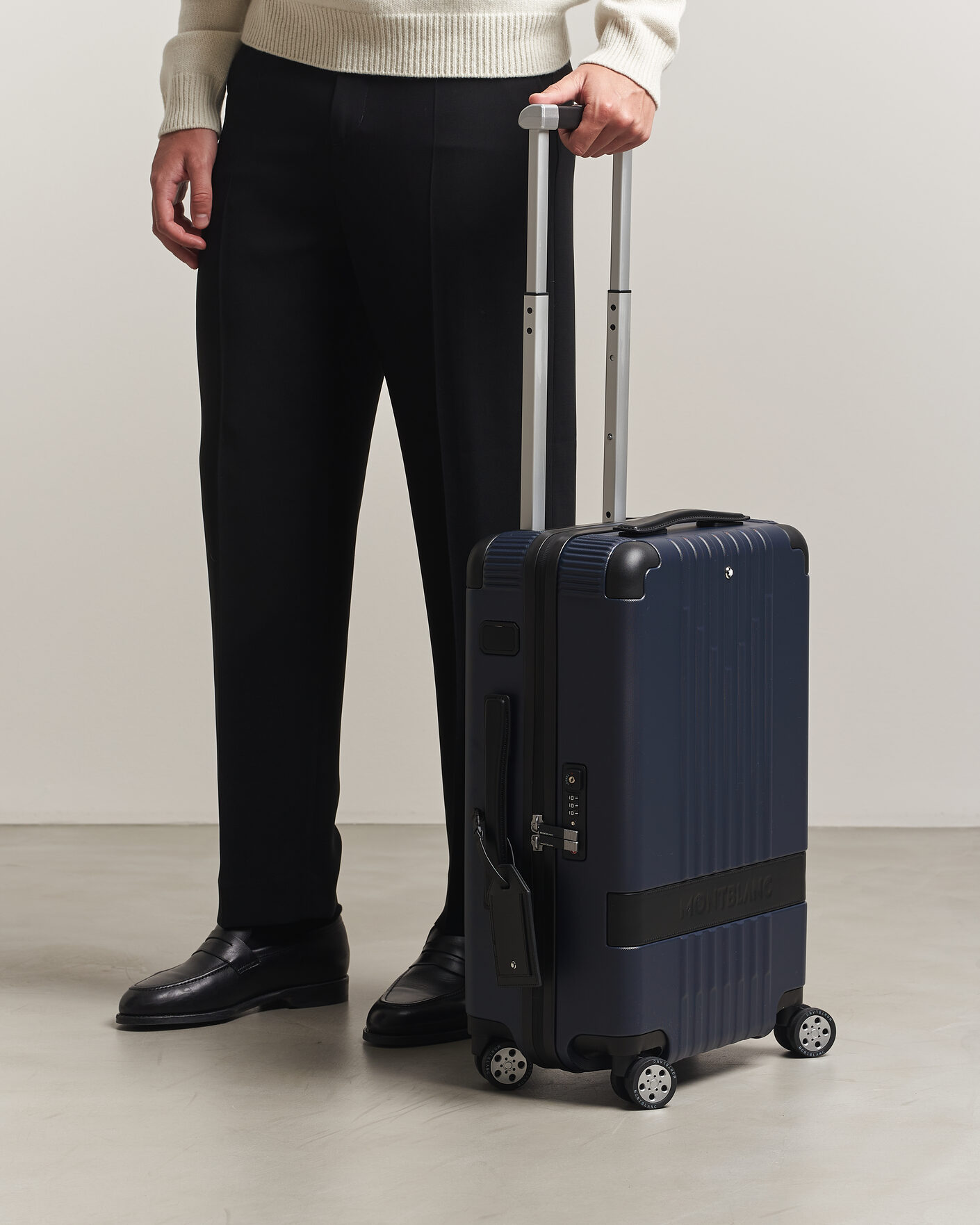 Herre | Tasker | Montblanc | #MY4810 Cabin Compact Trolley Blue