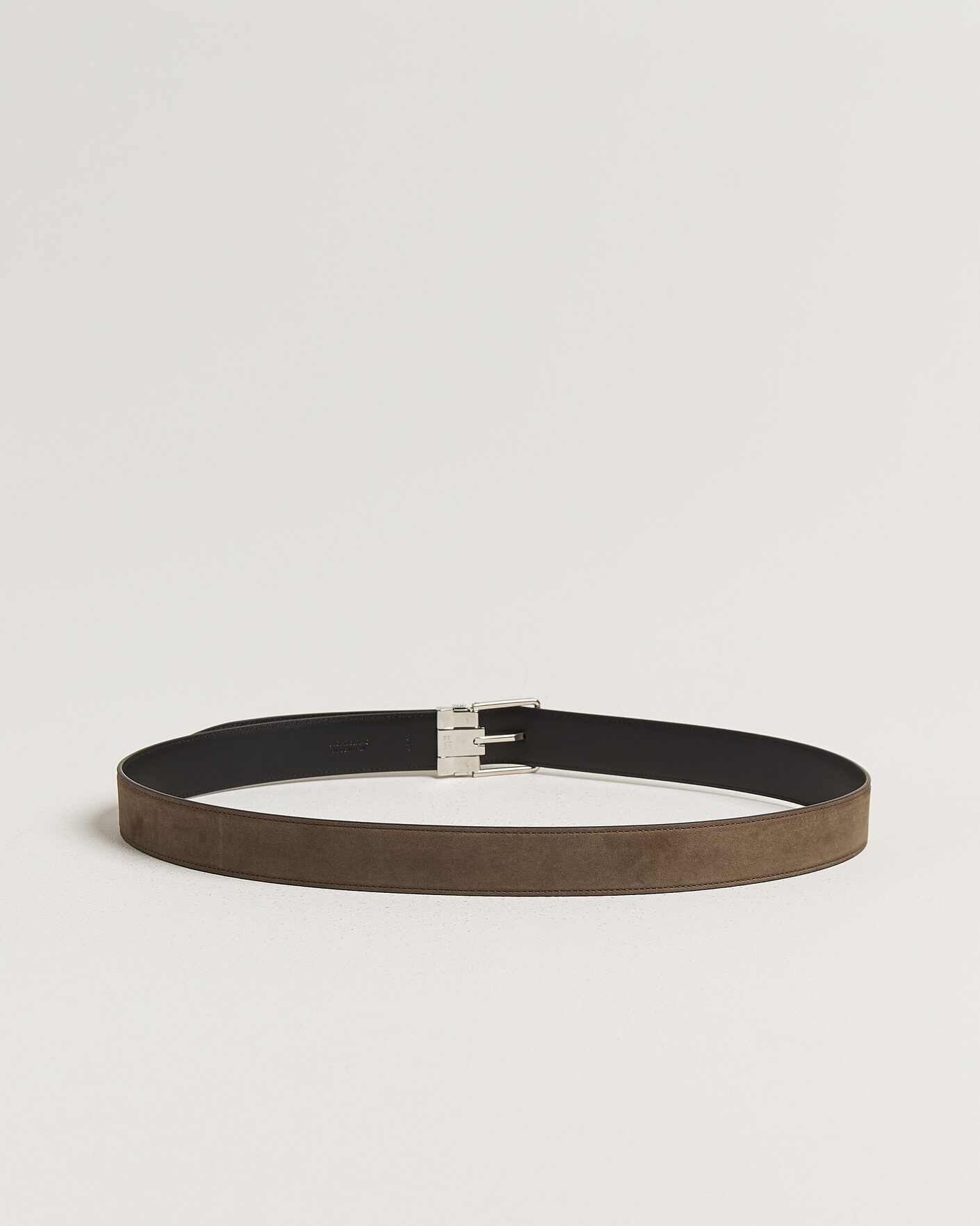 Herre | Bælter | Montblanc | 35mm Reversible Suede Belt Brown/Black