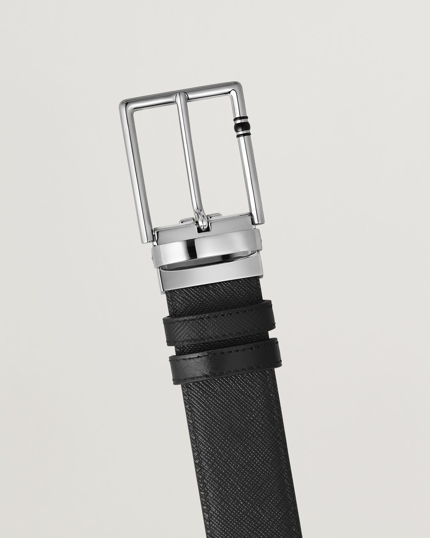 Herre | Bælter | Montblanc | 35mm Reversible Calf/Sartorial Belt Black