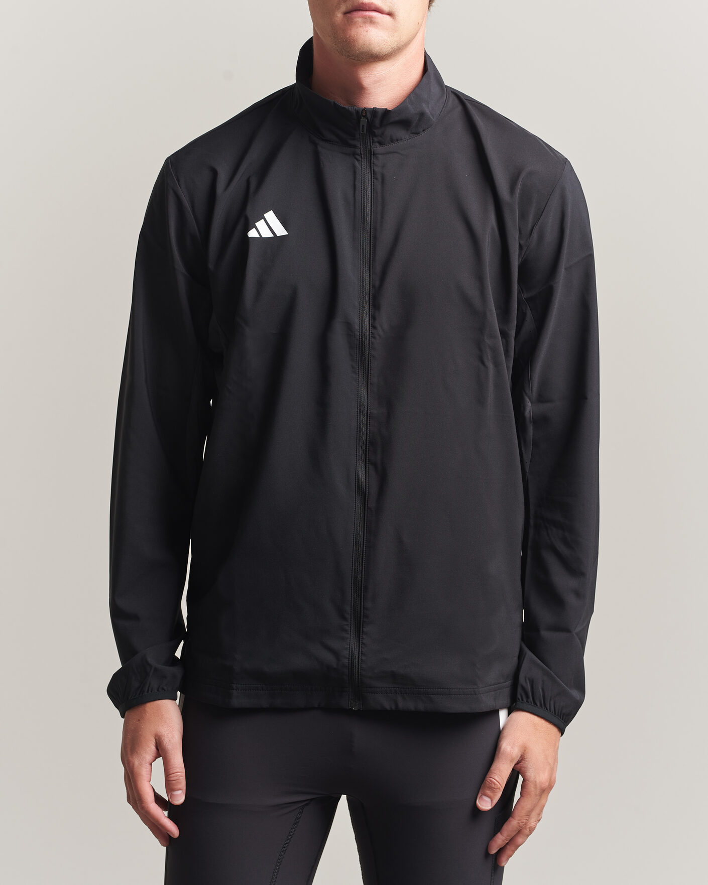Herre | Jakker | adidas Performance | Adizero Running Full Zip Black