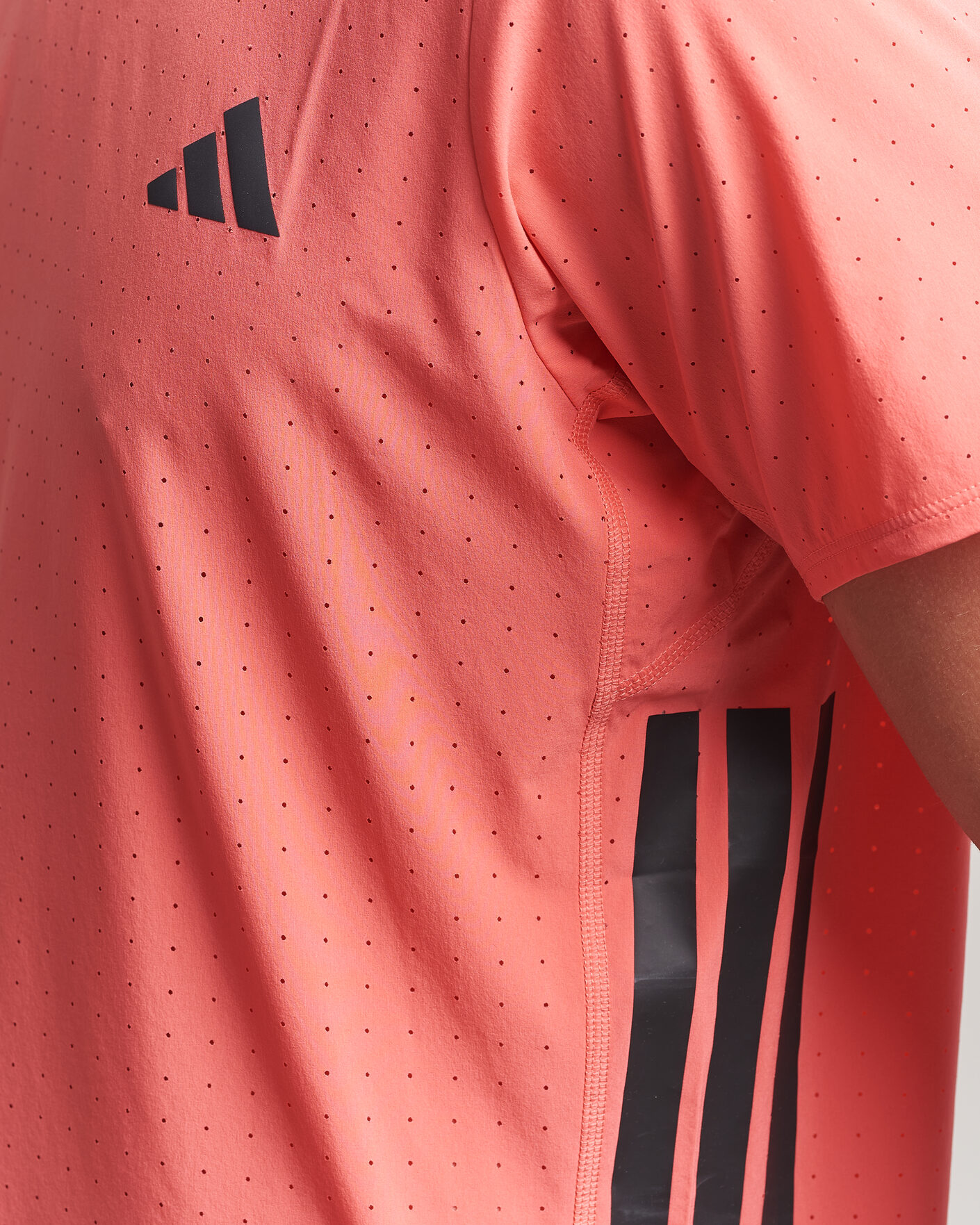 Herre | T-Shirts | adidas Performance | Adizero Running T-Shirt Red
