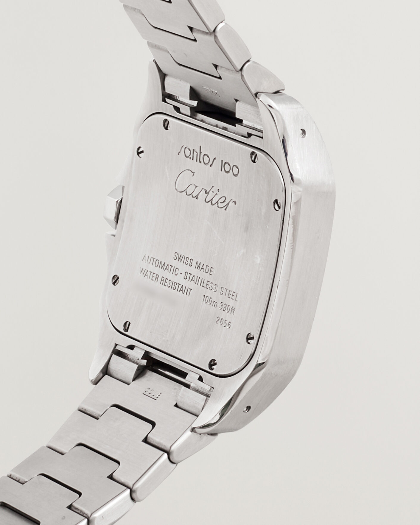 Herre | Pre-Owned & Vintage Watches | Cartier Pre-Owned | Santos Large