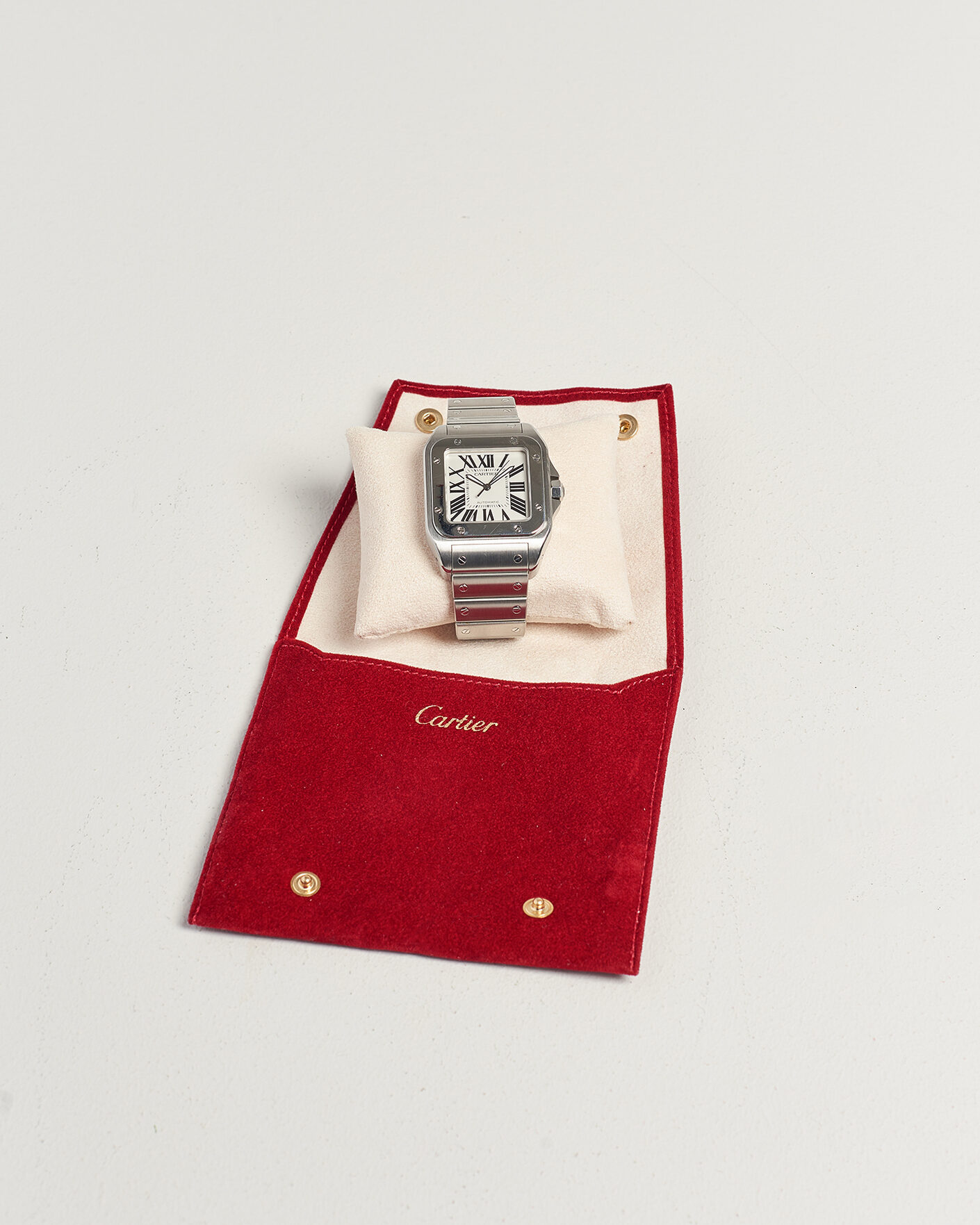 Herre | Pre-Owned & Vintage Watches | Cartier Pre-Owned | Santos 100 XL