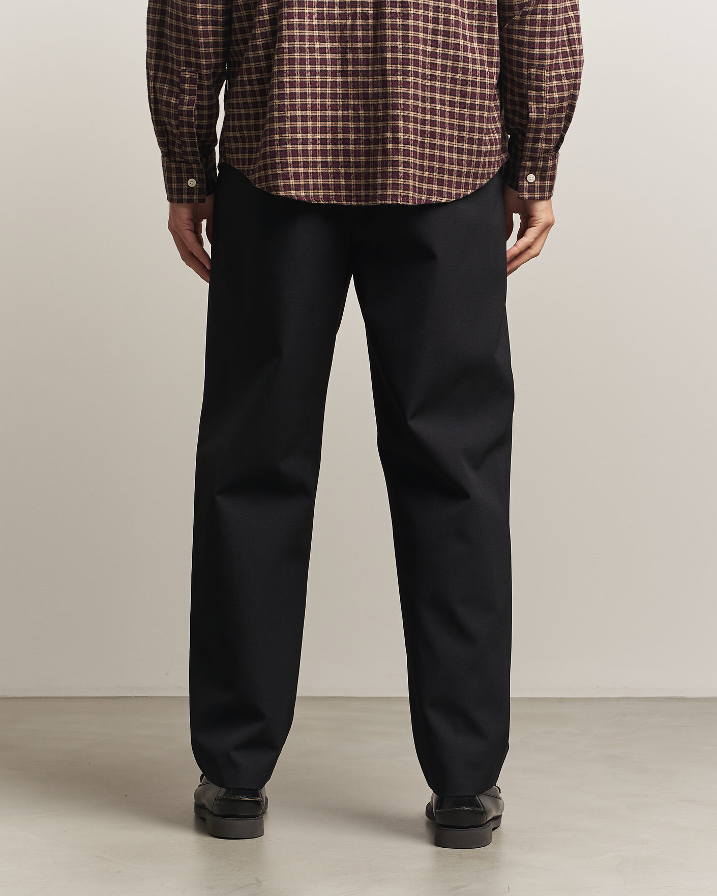 Herre | Bukser | A.P.C. | Renato Pleated Trousers Black