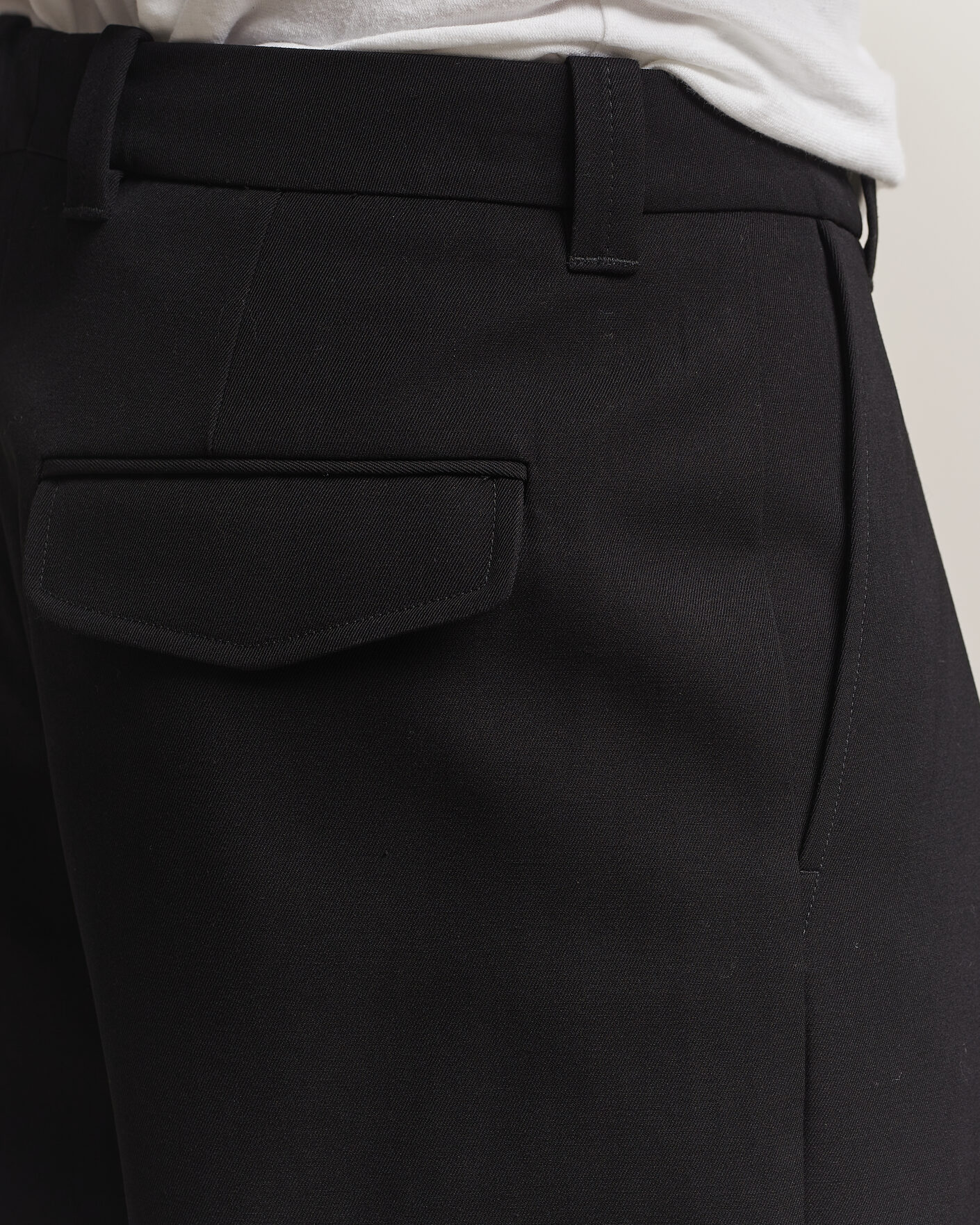 Herre | Bukser | A.P.C. | Renato Pleated Trousers Black