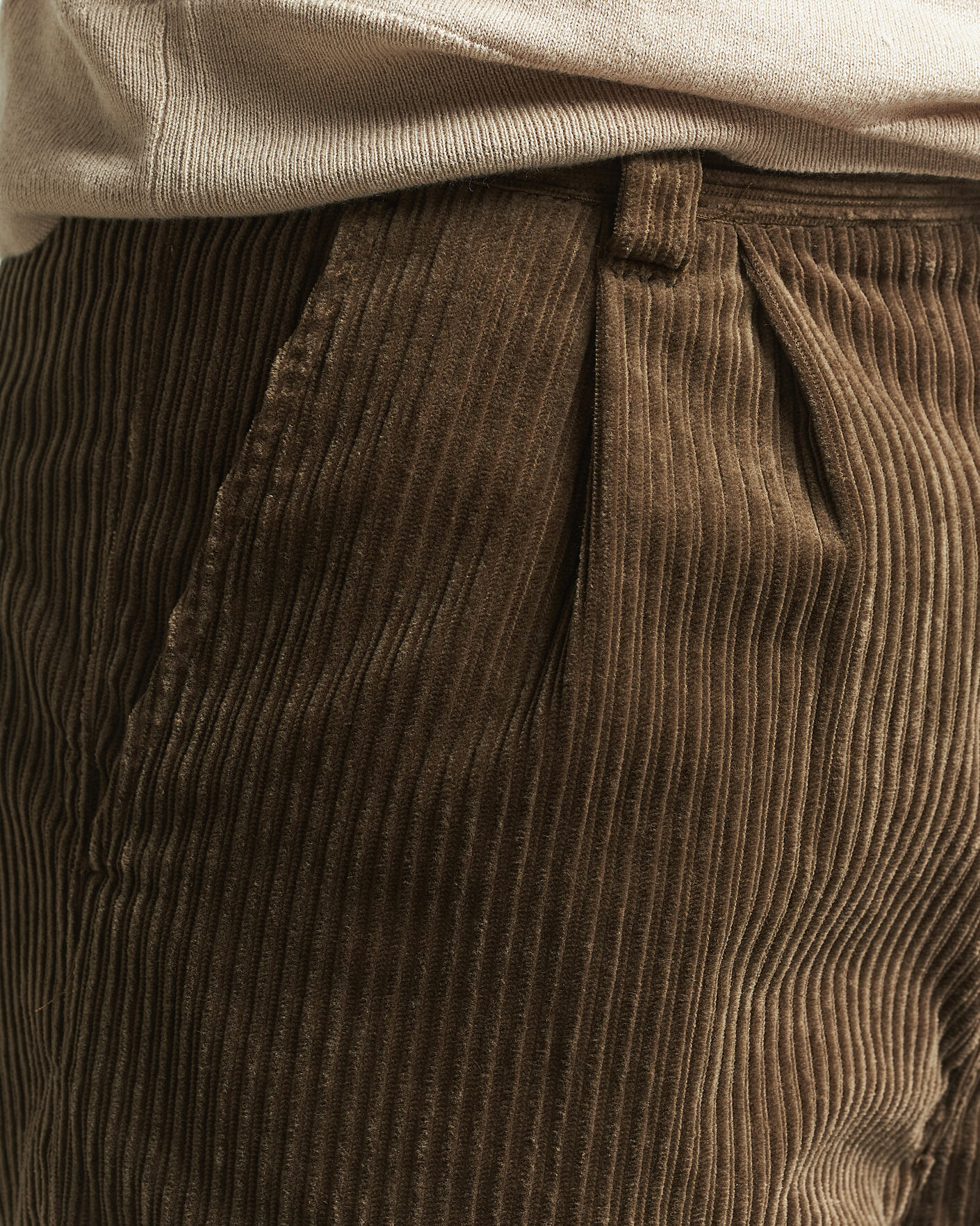Herre | Bukser | A.P.C. | Ricky Corduroy Trousers Taupe