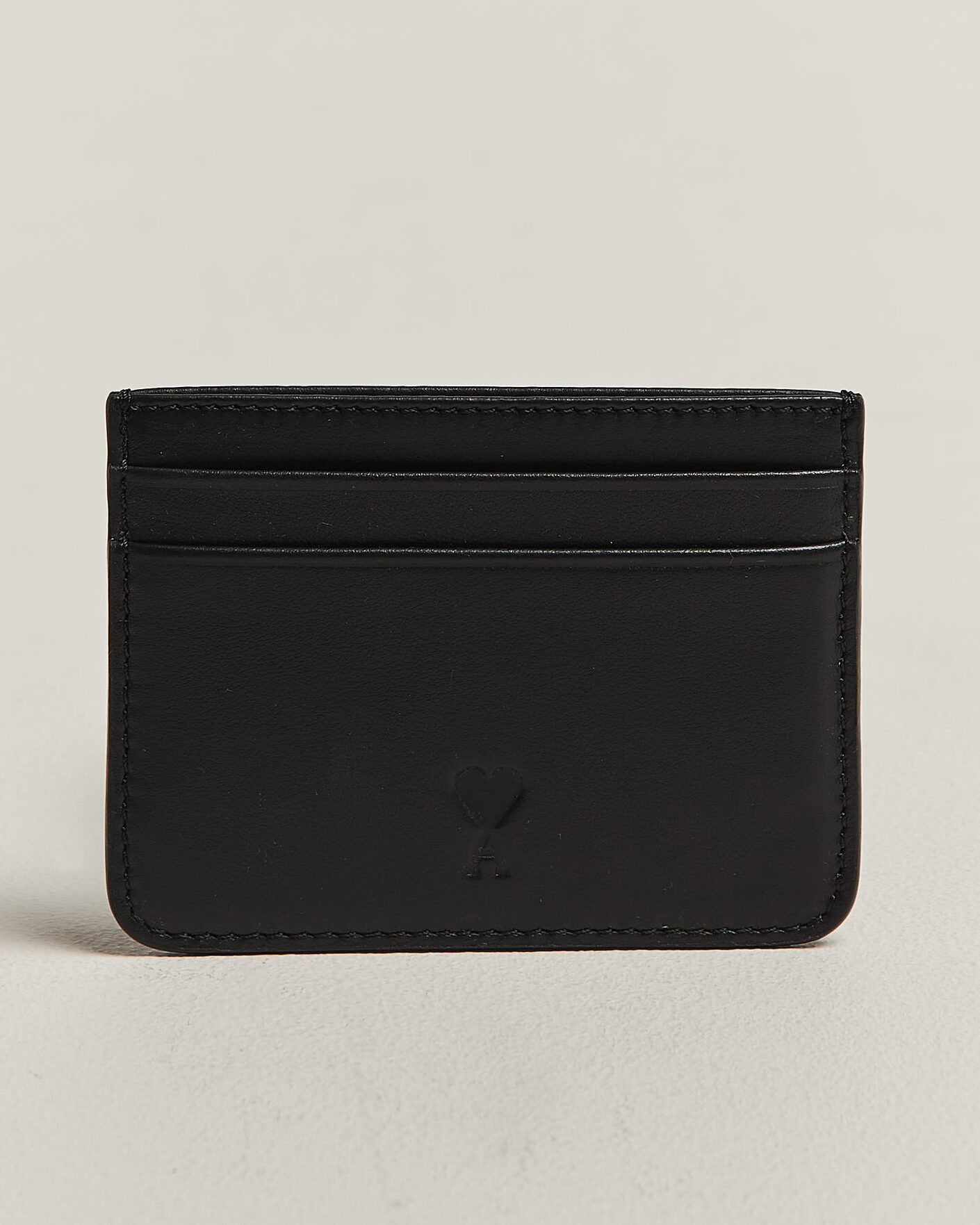 Herre | Punge | AMI | Tonal Heart Logo Card Holder Black