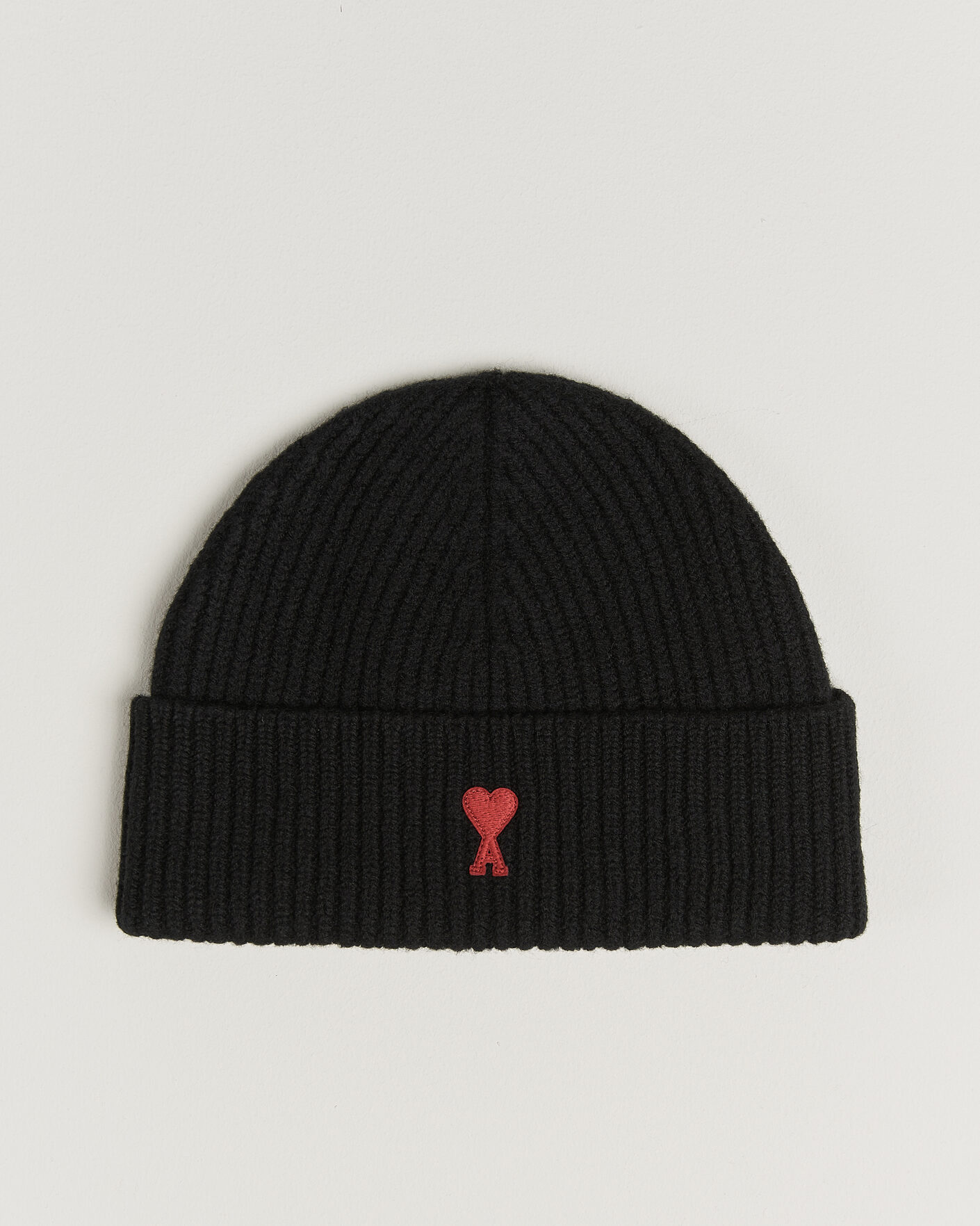 Herre | Huer | AMI | Heart Logo Beanie Black
