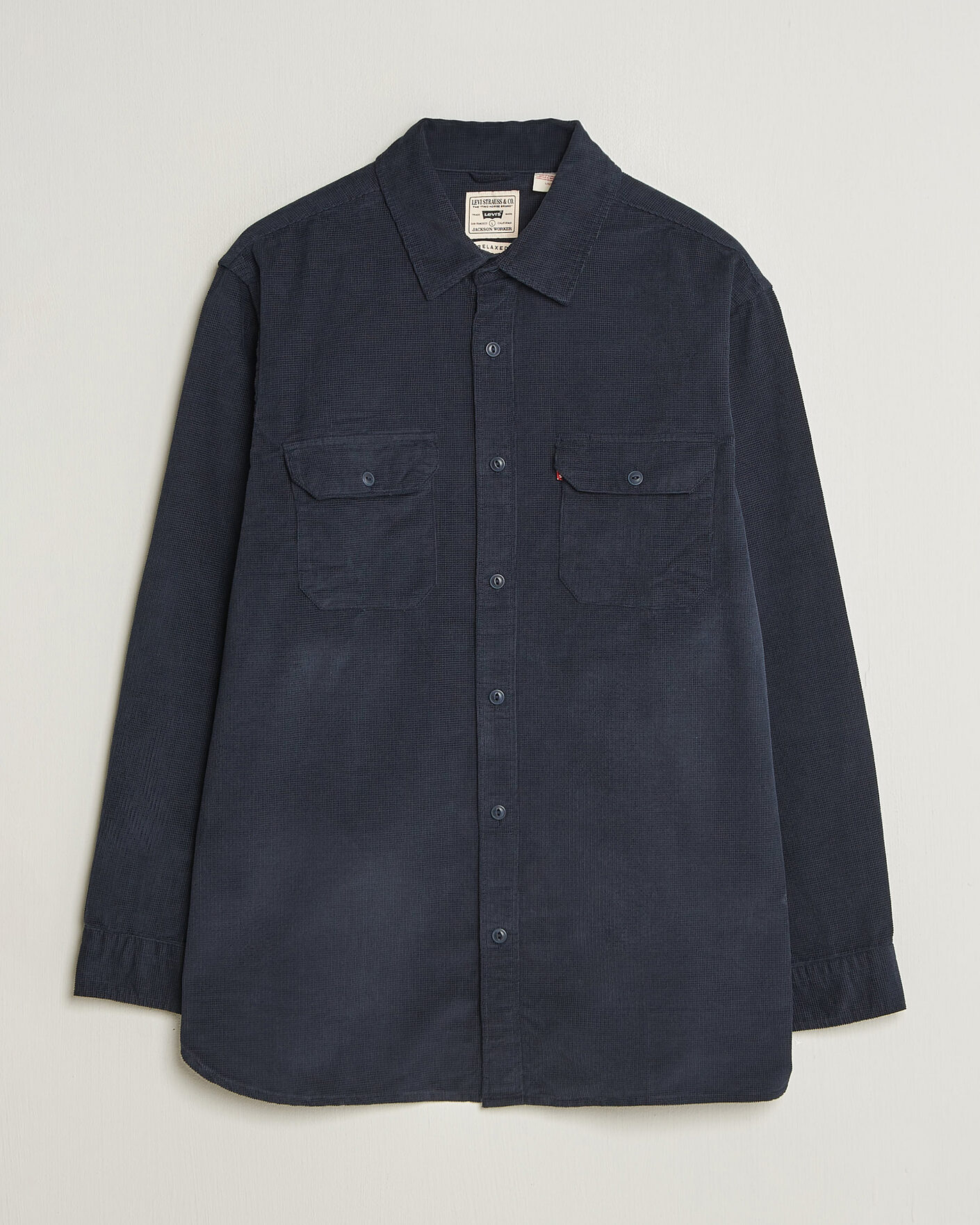 Herre | Skjorter | Levi's | Jackson Corduroy Worker Shirt Nightfall Navy