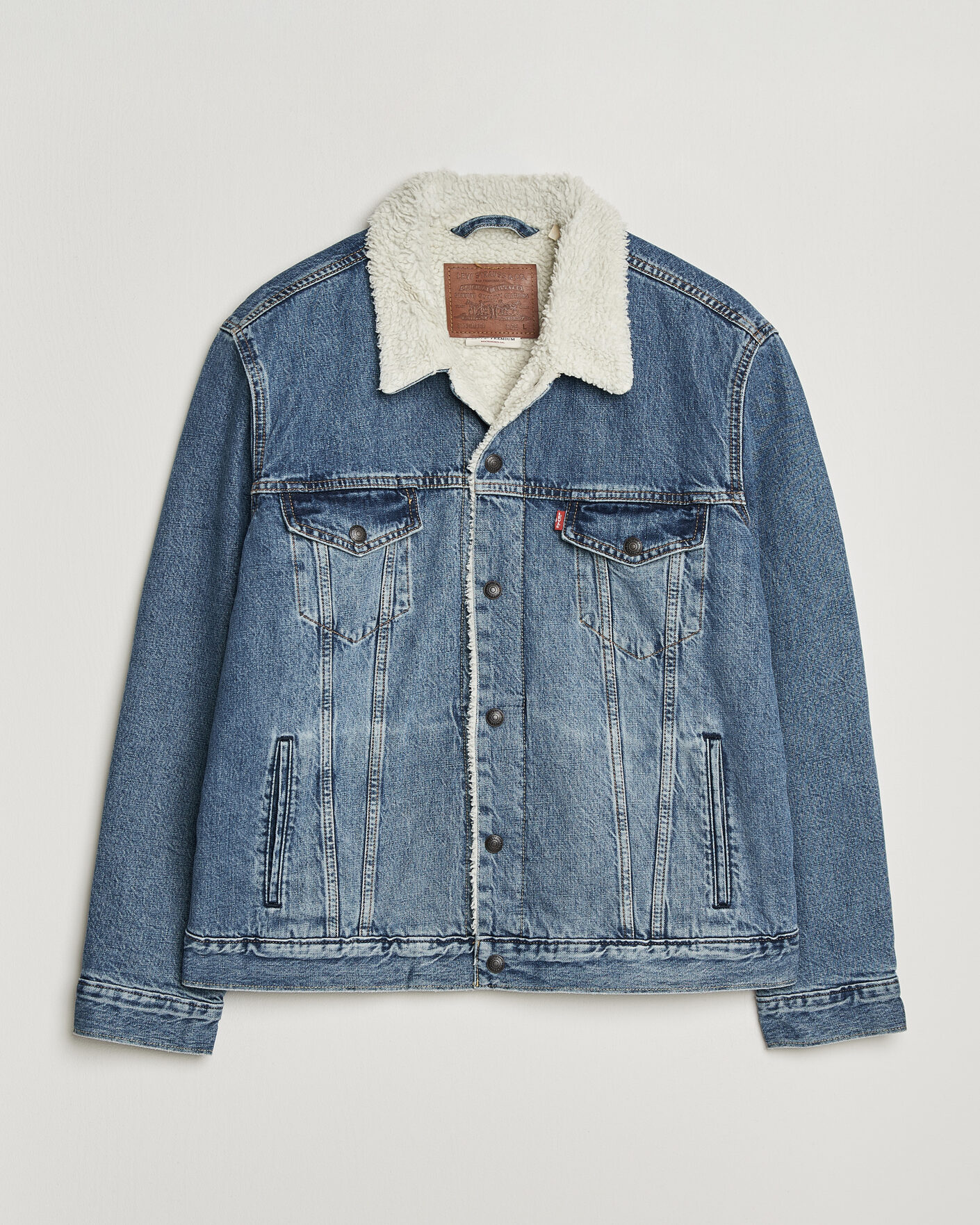 Herre | Jakker | Levi's | Type 3 Sherpa Trucker Washed Away