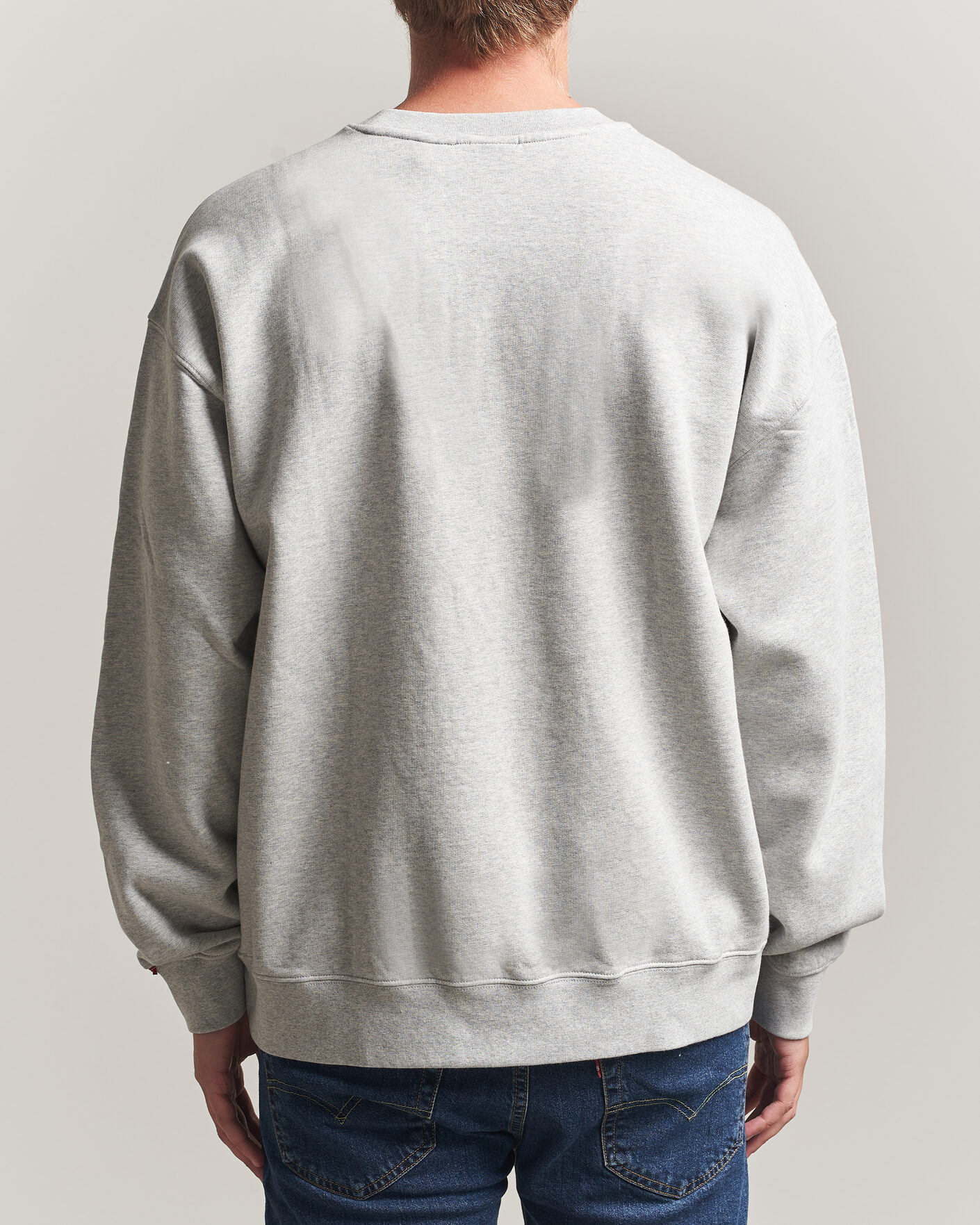 Herre | Trøjer | Levi's | Authentic Crew Neck Sweatshirt Light Grey Heather