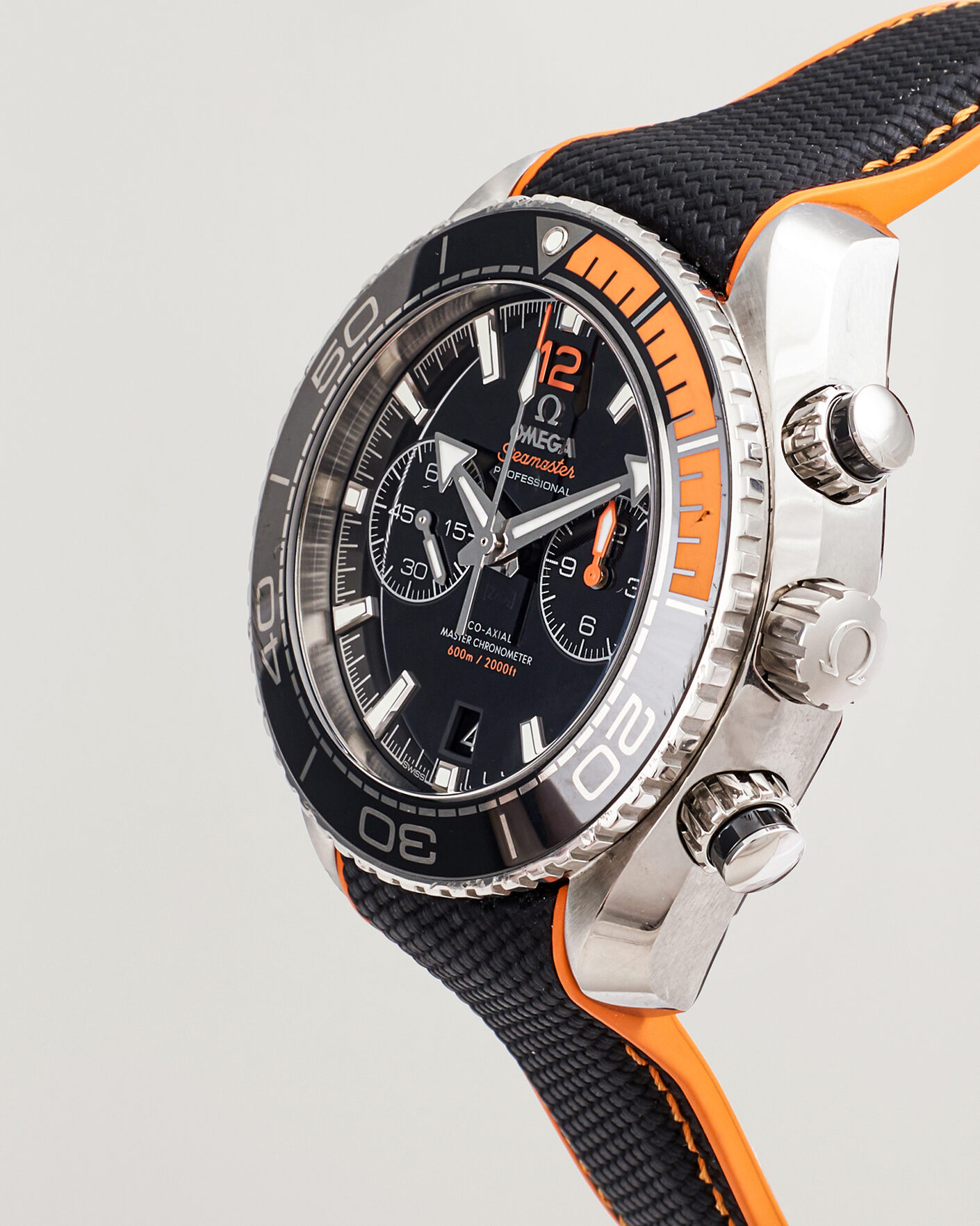 Herre | Pre-Owned & Vintage Watches | Omega Pre-Owned | Seamaster Planet Ocean Chronograph 600M