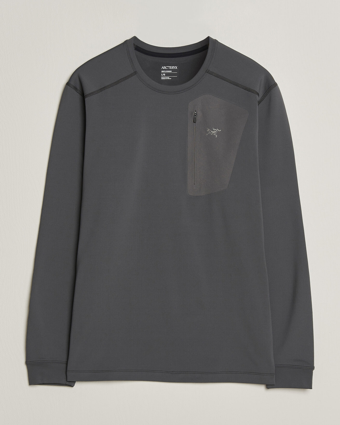 Herre | Trøjer | Arc'teryx | Rho LT Baselayer Crew Neck Cloud