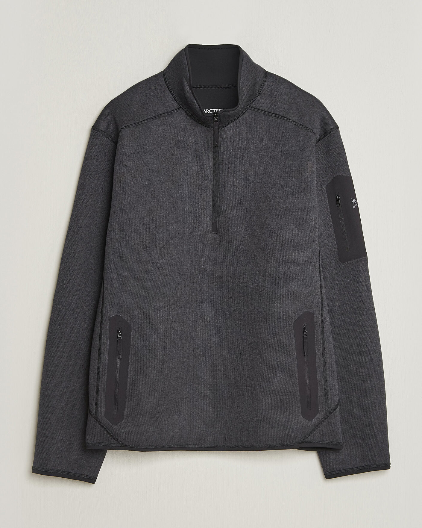 Herre | Trøjer | Arc'teryx | Covert Half Zip Black Heather