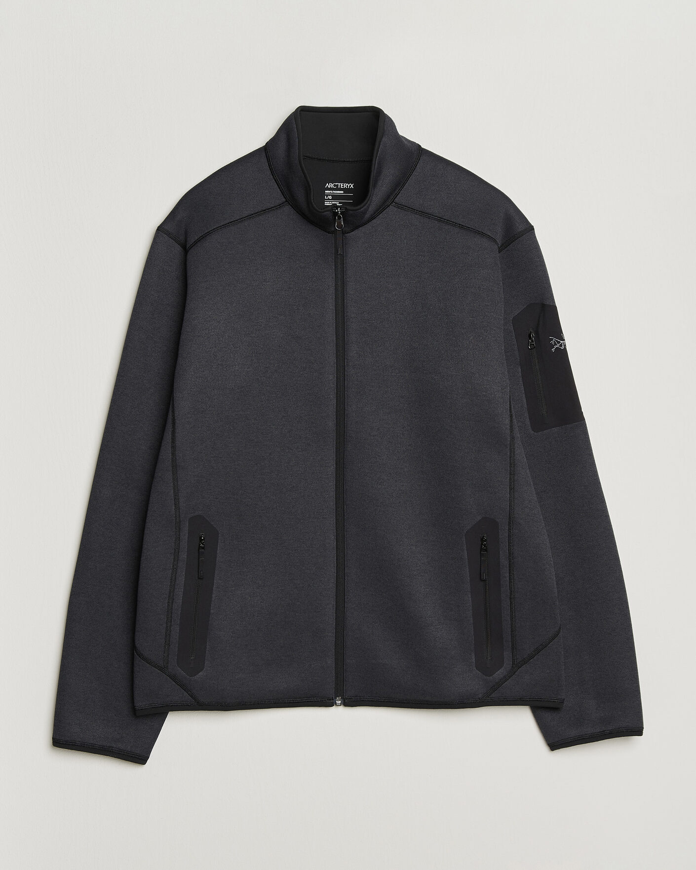 Herre | Trøjer | Arc'teryx | Covert Full Zip Black Heather