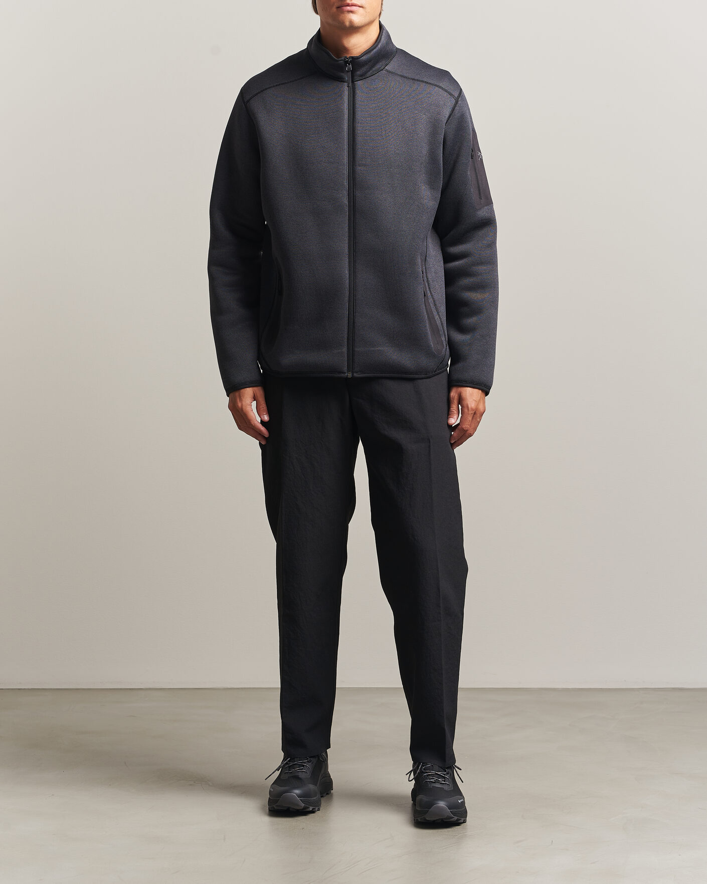 Herre | Trøjer | Arc'teryx | Covert Full Zip Black Heather