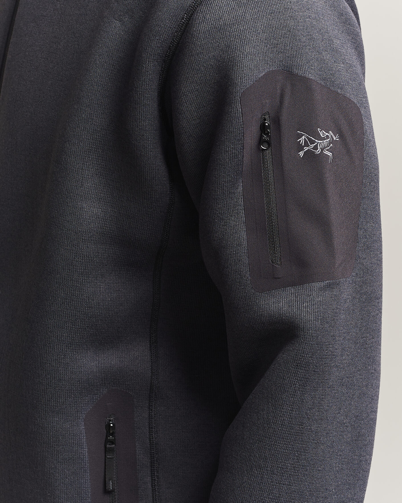 Herre | Trøjer | Arc'teryx | Covert Full Zip Black Heather