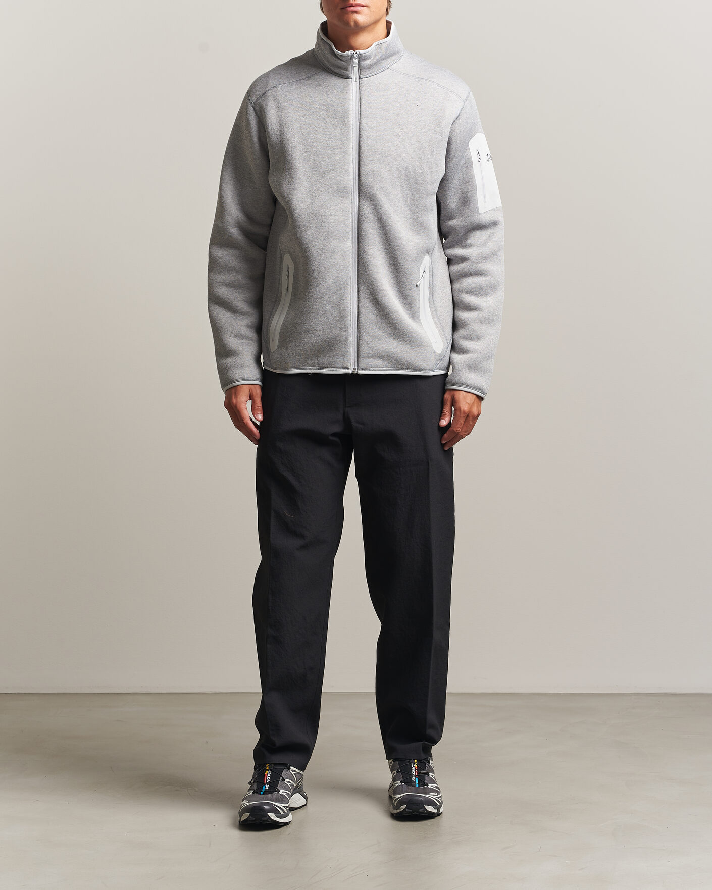 Herre | Trøjer | Arc'teryx | Covert Full Zip Solitude Heather