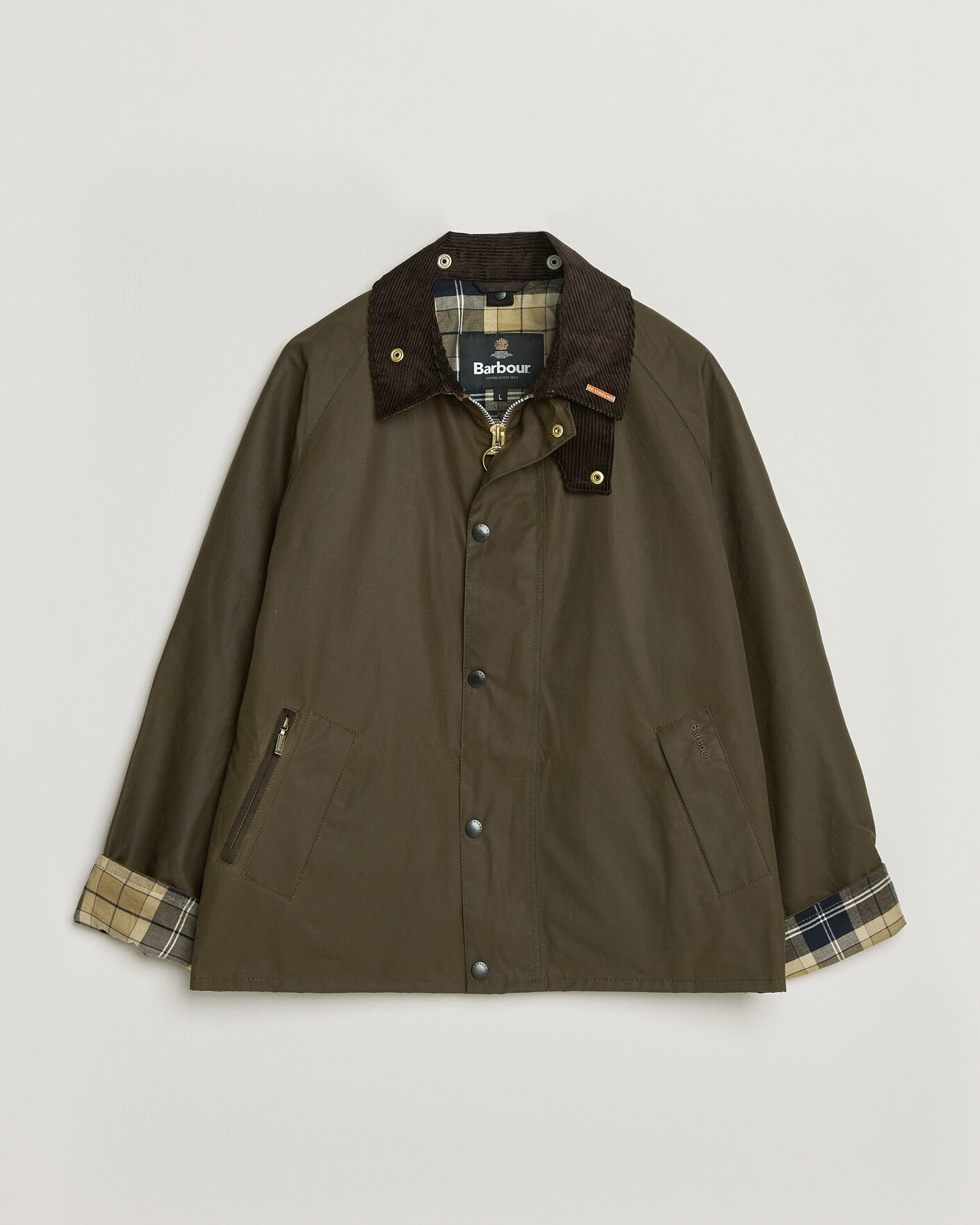 Herre | Jakker | Barbour Lifestyle | Icons Transport Wax Jacket Brown
