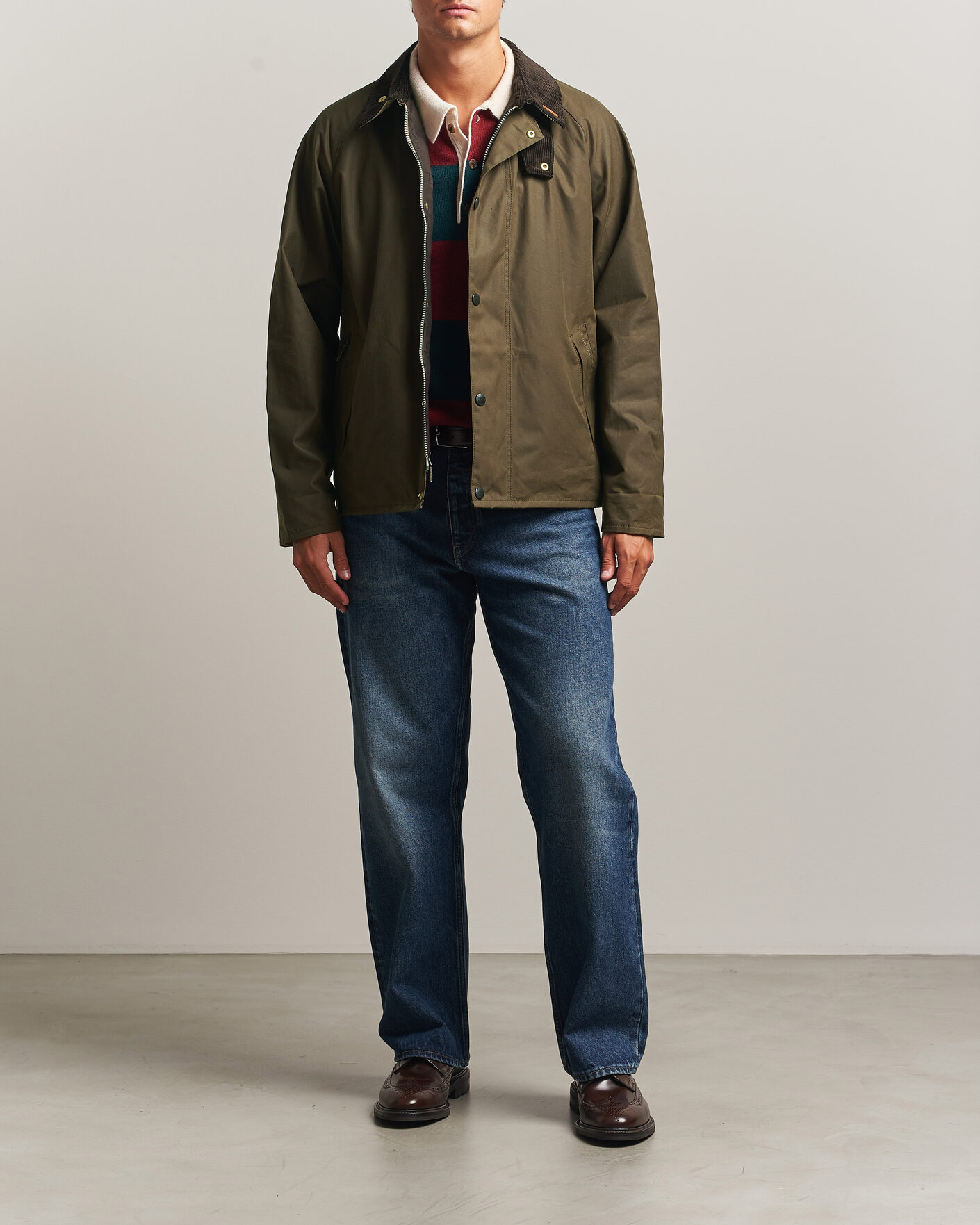 Herre | Jakker | Barbour Lifestyle | Icons Transport Wax Jacket Brown