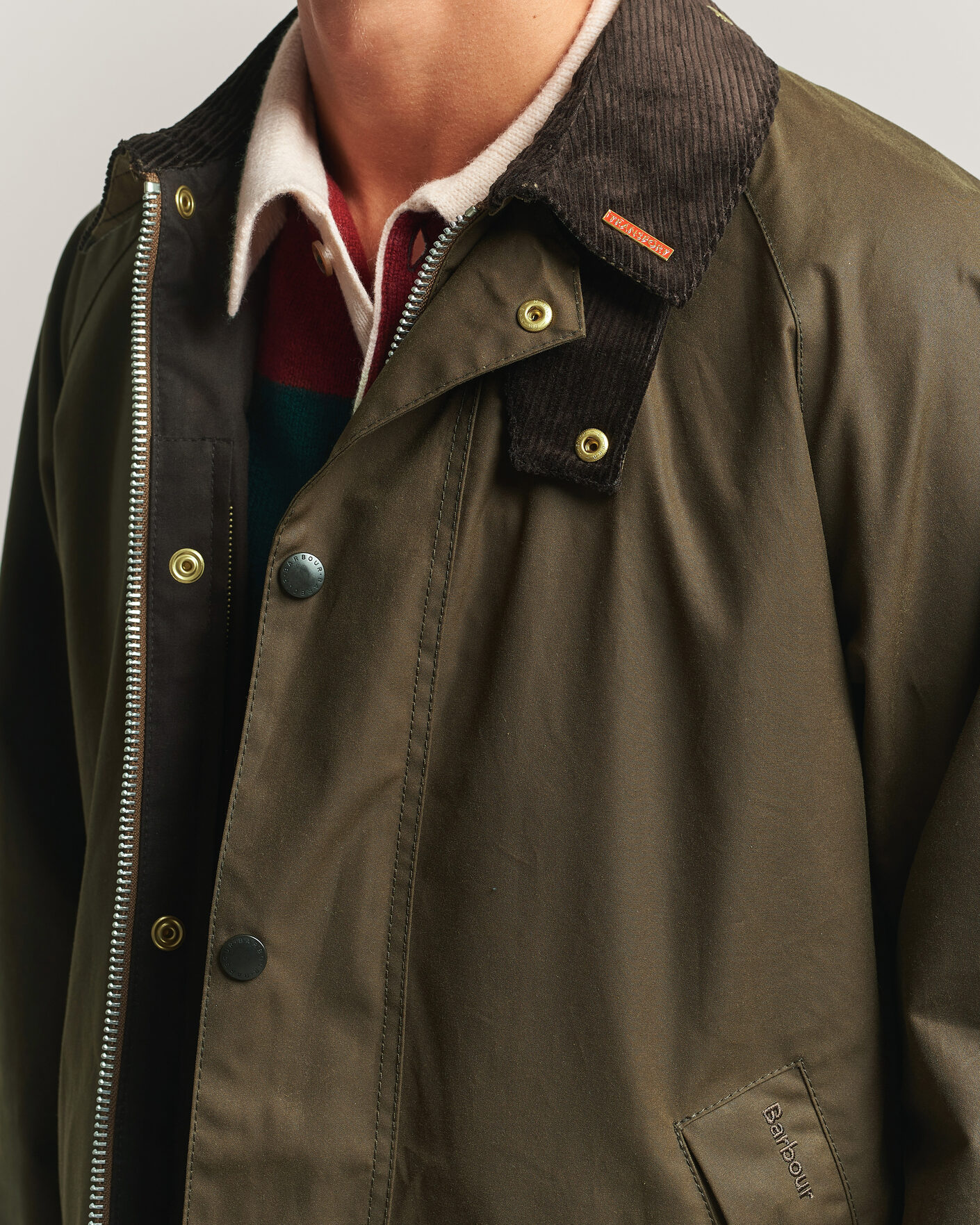 Herre | Jakker | Barbour Lifestyle | Icons Transport Wax Jacket Brown