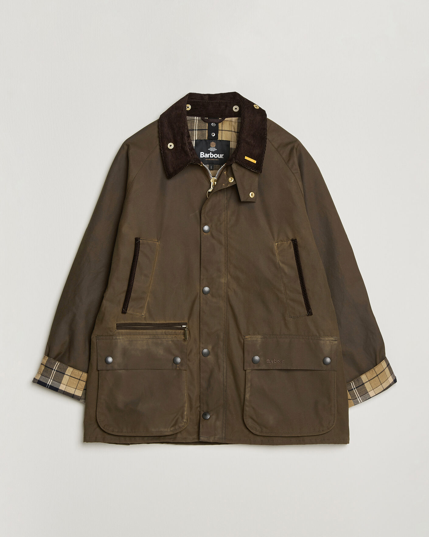 Herre | Jakker | Barbour Lifestyle | Icons Bedale Wax Jacket Brown