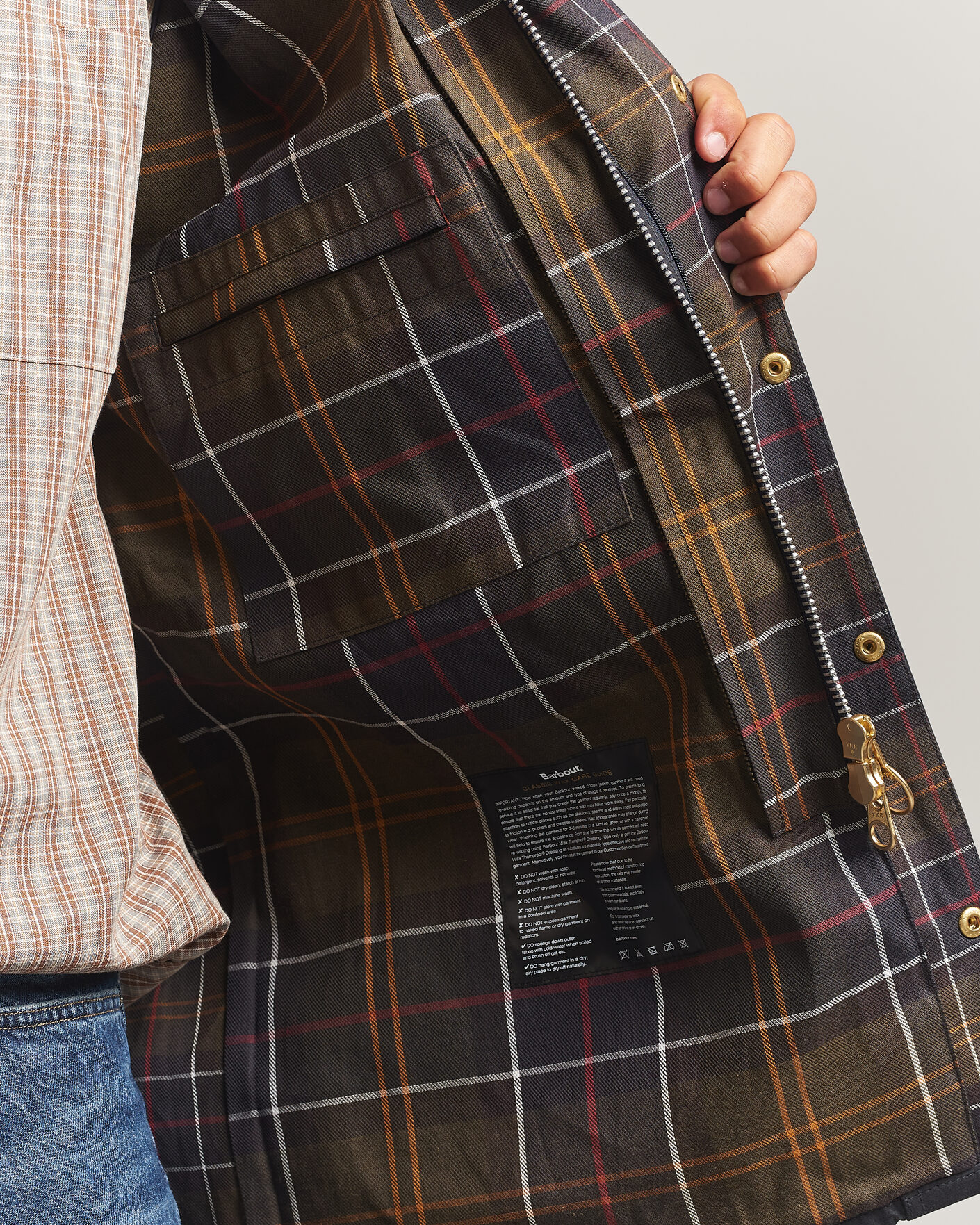 Herre | Jakker | Barbour Lifestyle | Icons Beaufort Wax Jacket Navy