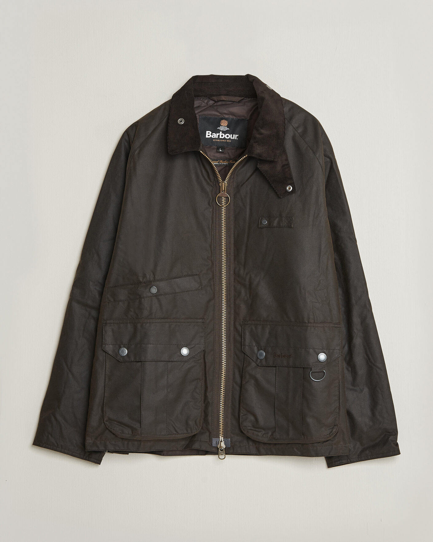 Herre | Jakker | Barbour Lifestyle | Re-Engineered Durran Wax Jacket Dark Brown