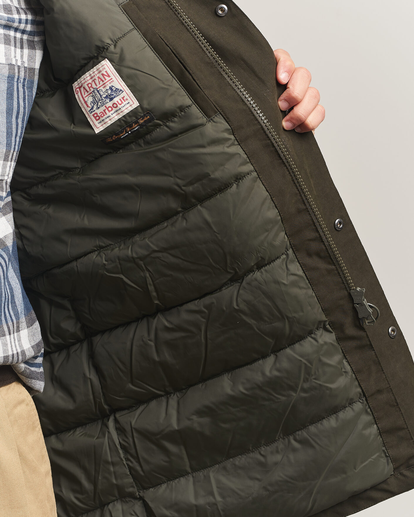 Herre | Jakker | Barbour Lifestyle | Northfield Winter Waterproof Parka Dark Sage