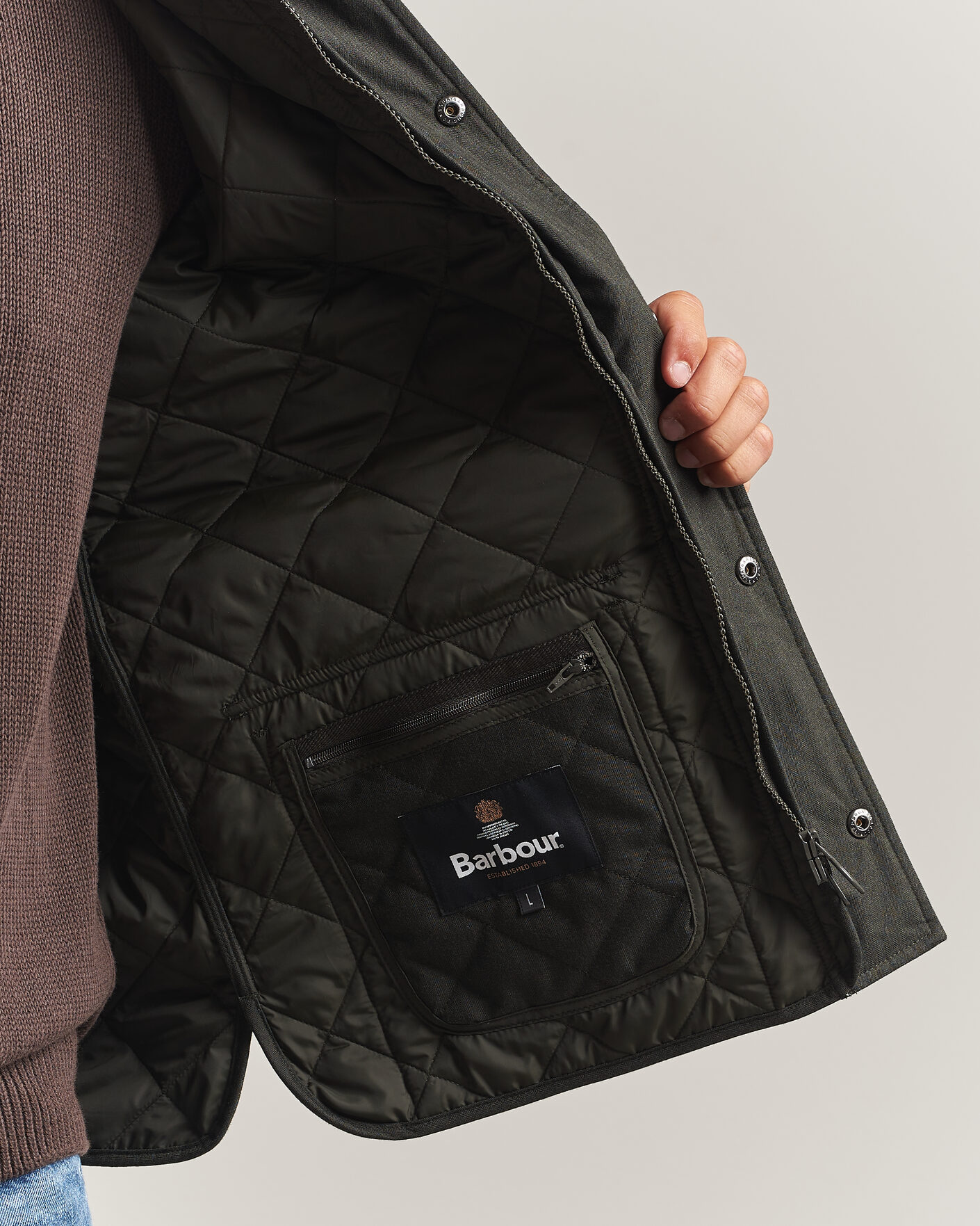 Herre | Veste | Barbour Lifestyle | Lux Lowerdale Gilet Dark Sage
