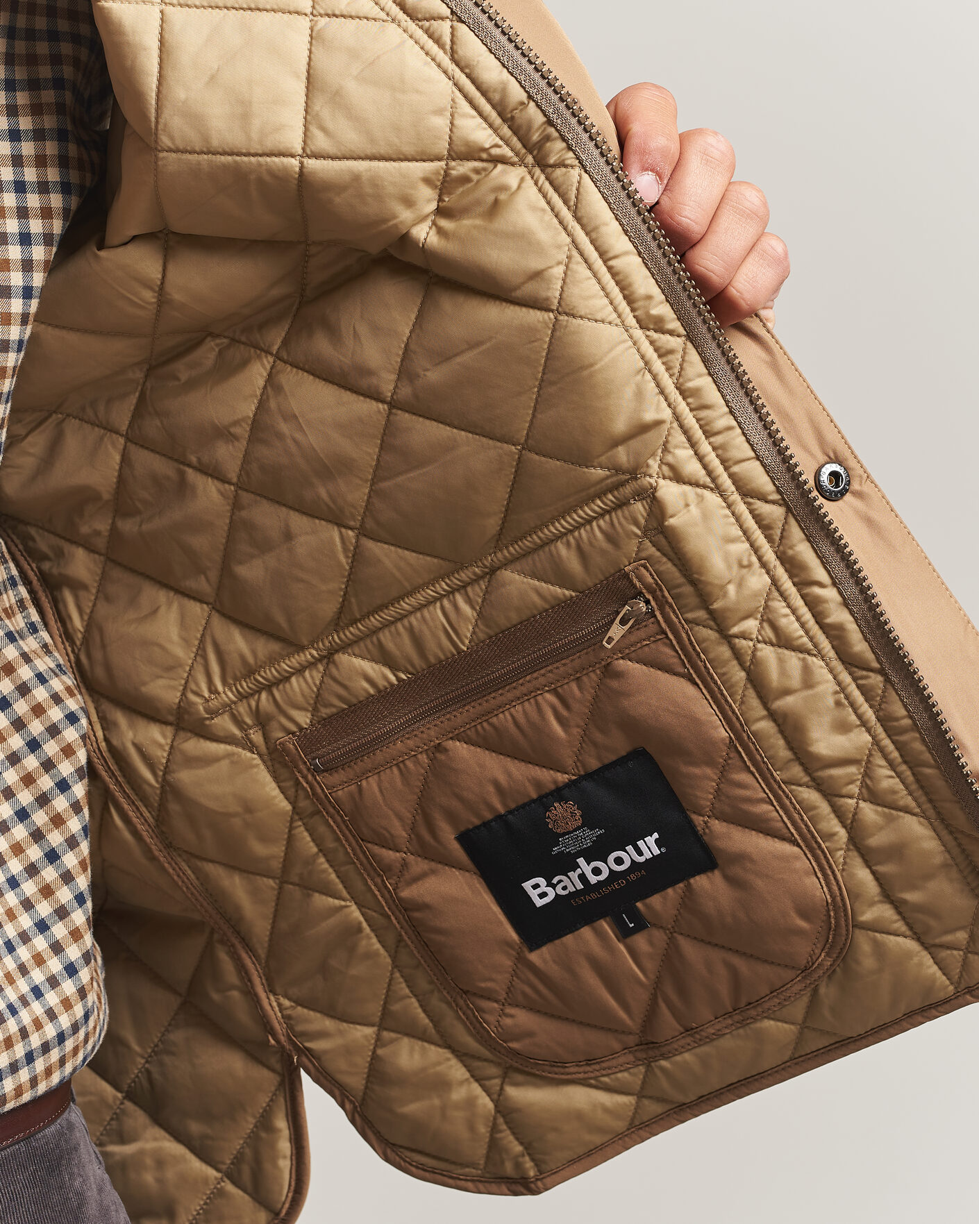 Herre | Veste | Barbour Lifestyle | New Lowerdale Gilet Sandstone