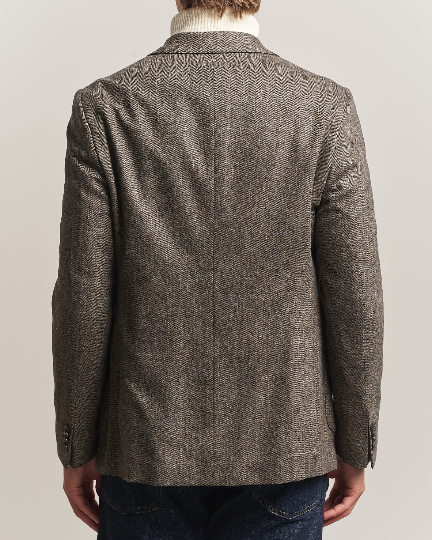 Herre | Blazere & jakker | Barbour Lifestyle | Fairford Herringbone Blazer Grey Marl
