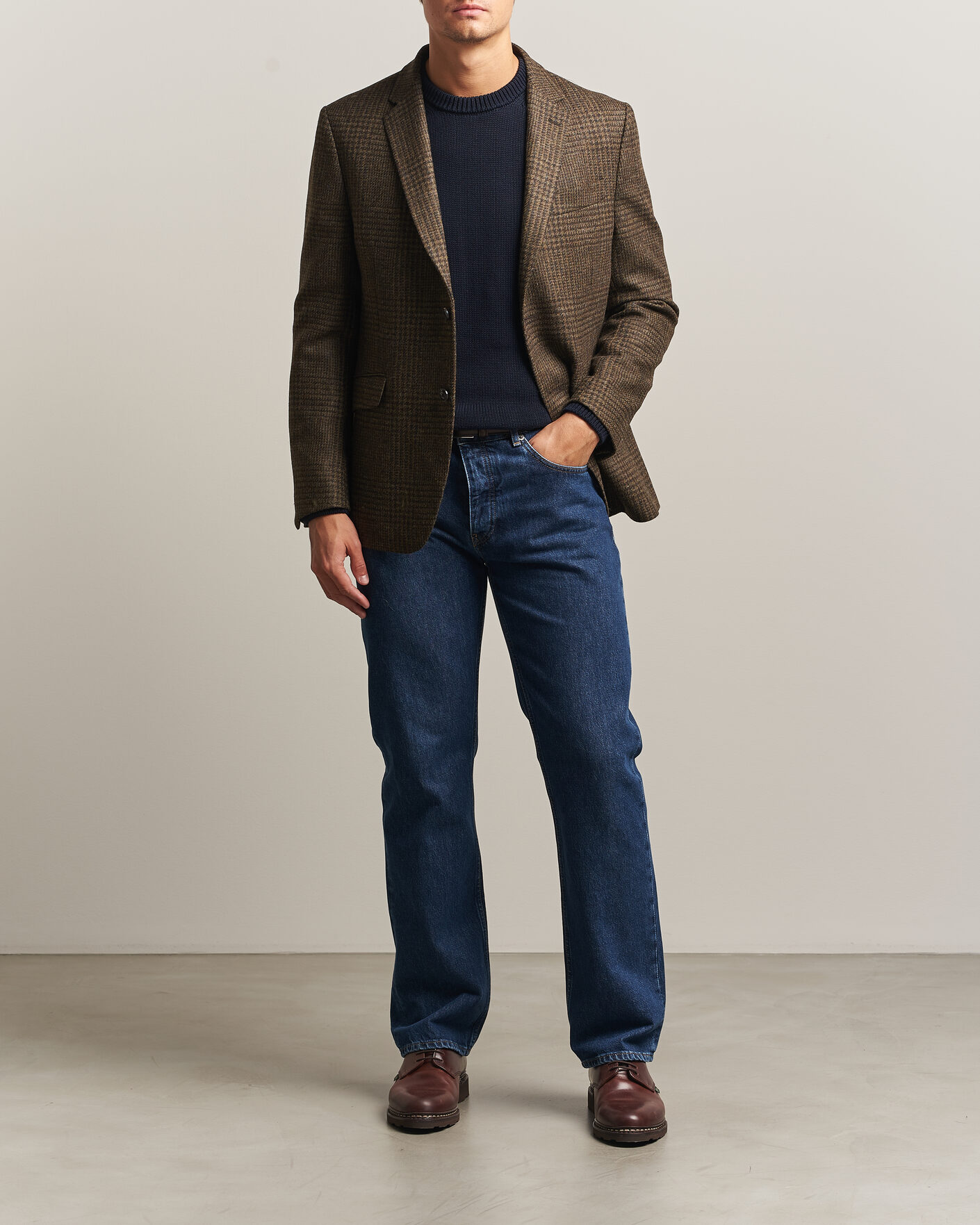 Herre | Blazere & jakker | Barbour Lifestyle | Bryson Moons Check Blazer Brown
