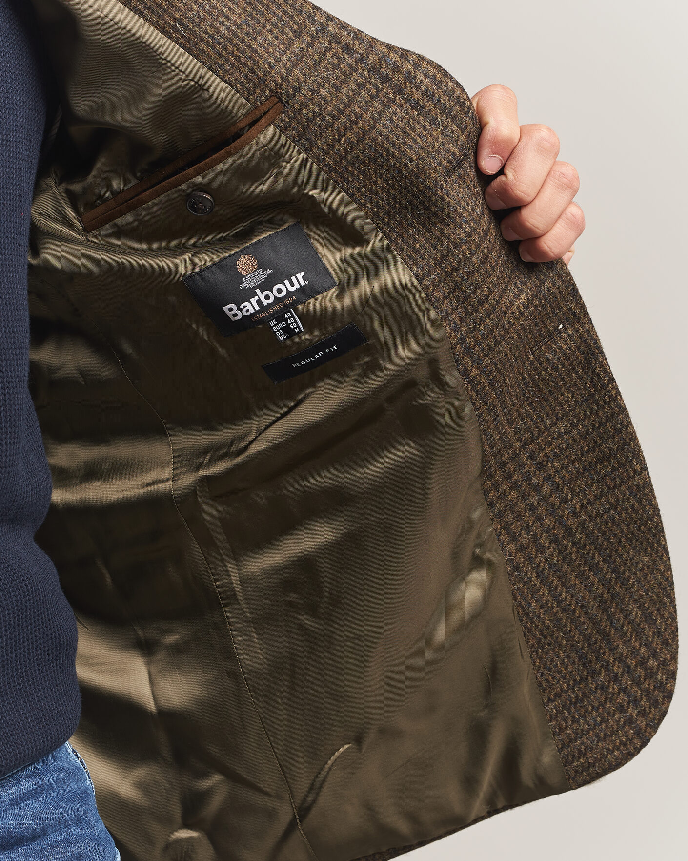 Herre | Blazere & jakker | Barbour Lifestyle | Bryson Moons Check Blazer Brown