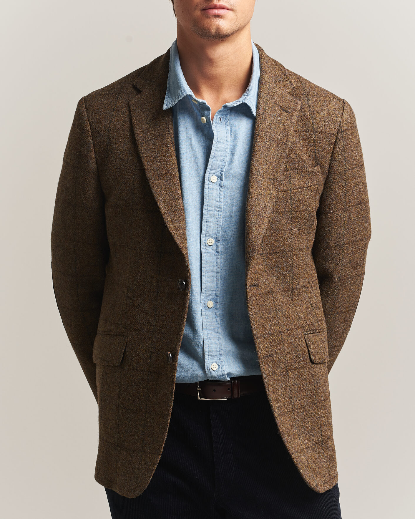 Herre | Blazere & jakker | Barbour Lifestyle | Gosforth Moons Checked Blazer Brown