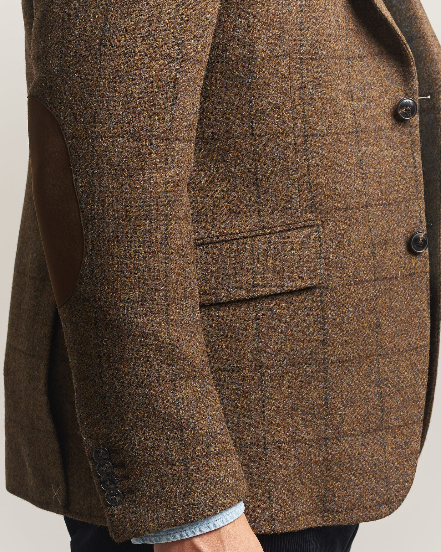 Herre | Blazere & jakker | Barbour Lifestyle | Gosforth Moons Checked Blazer Brown