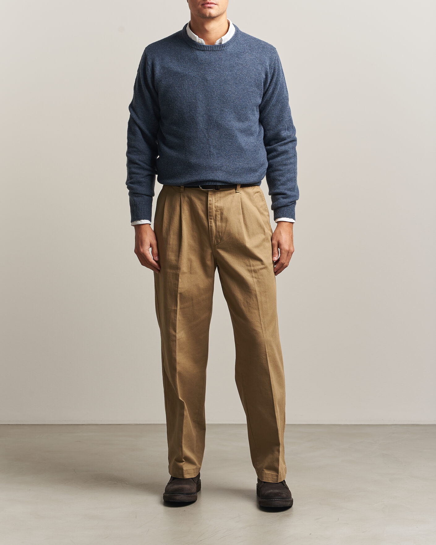 Herre | Trøjer | Barbour Lifestyle | Patch Crew Dark Indigo