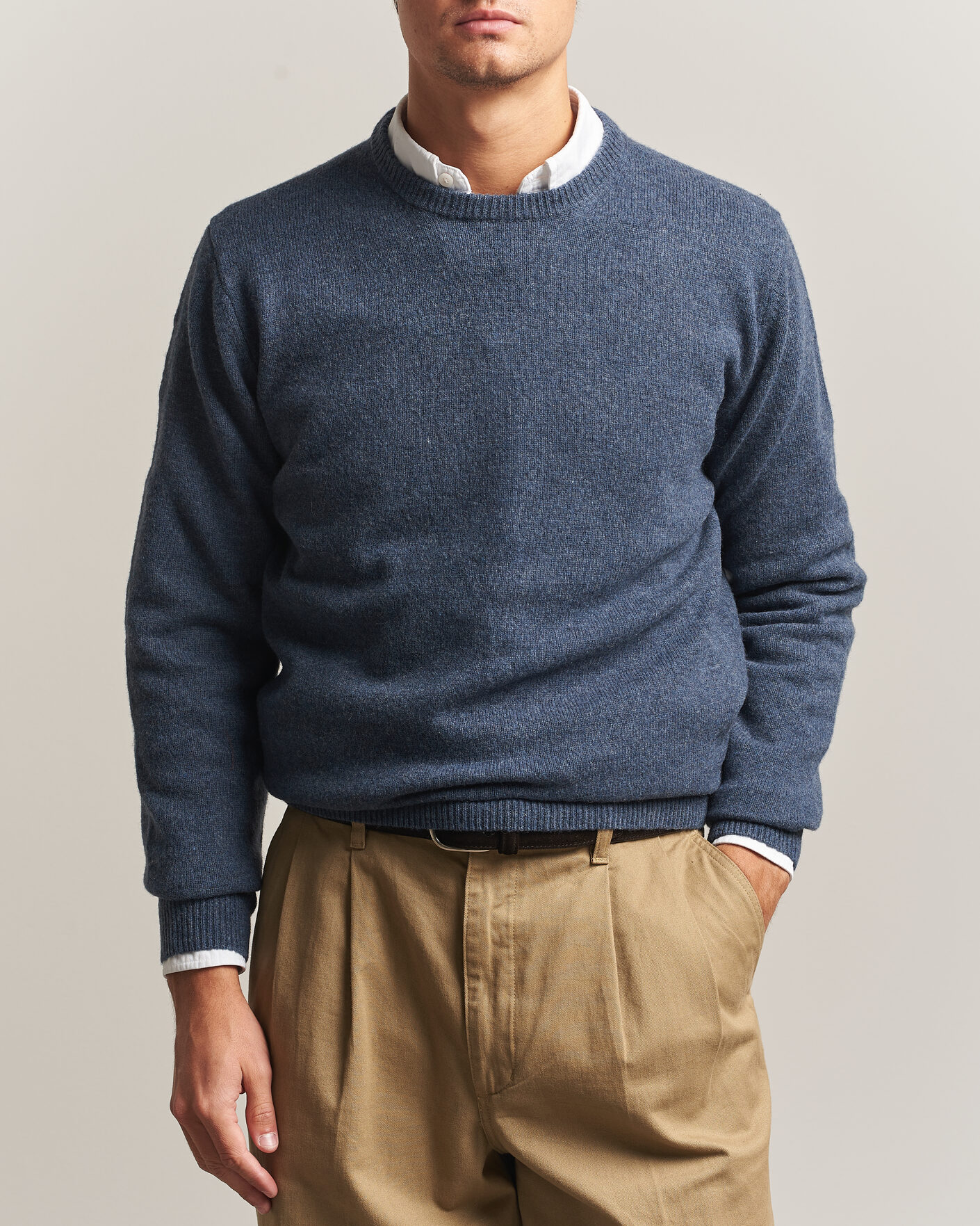 Herre | Trøjer | Barbour Lifestyle | Patch Crew Dark Indigo