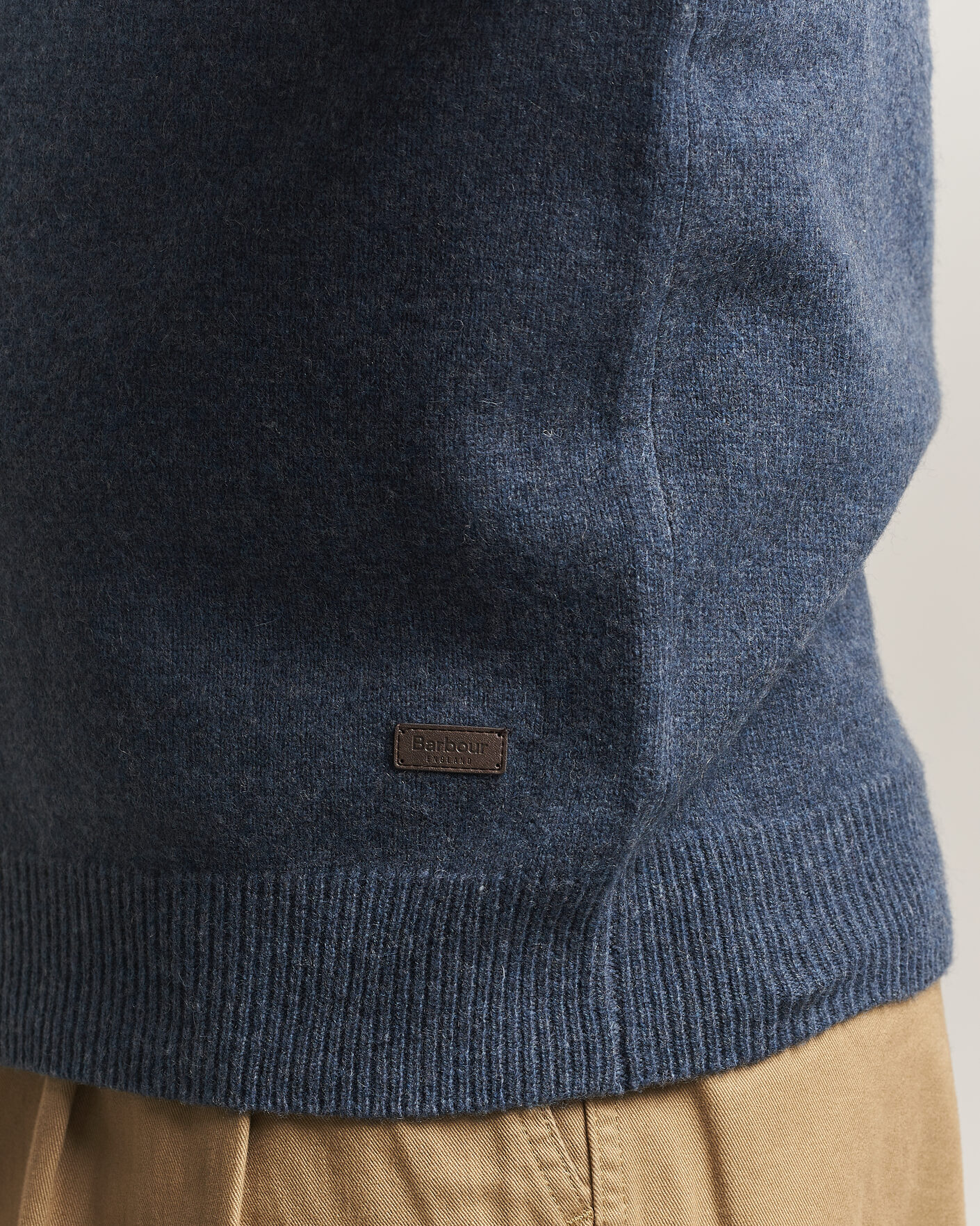 Herre | Trøjer | Barbour Lifestyle | Patch Crew Dark Indigo